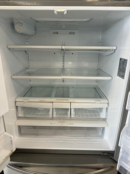 LG 36” FRENCH DOOR REFRIGERATOR WITH WATER/ICE DISPENSER