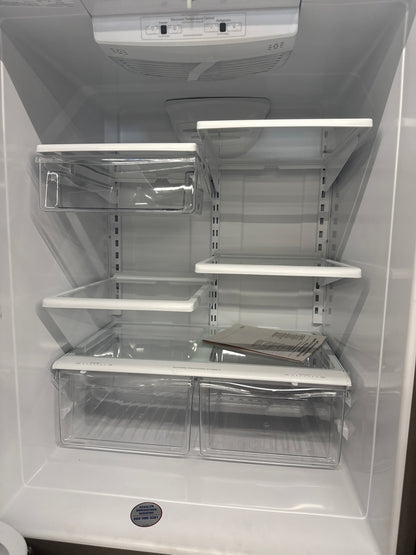 OPEN BOX-Whirlpool 30" Bottom-Mount Freezer Refrigerator-WRB329LFBM05