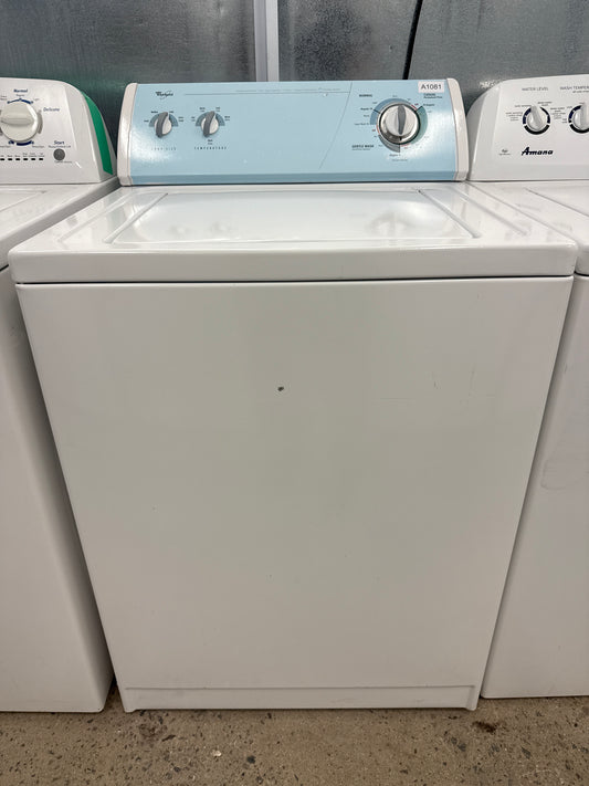 Whirlpool 27” Top Load Washer- LXR7244PQ0