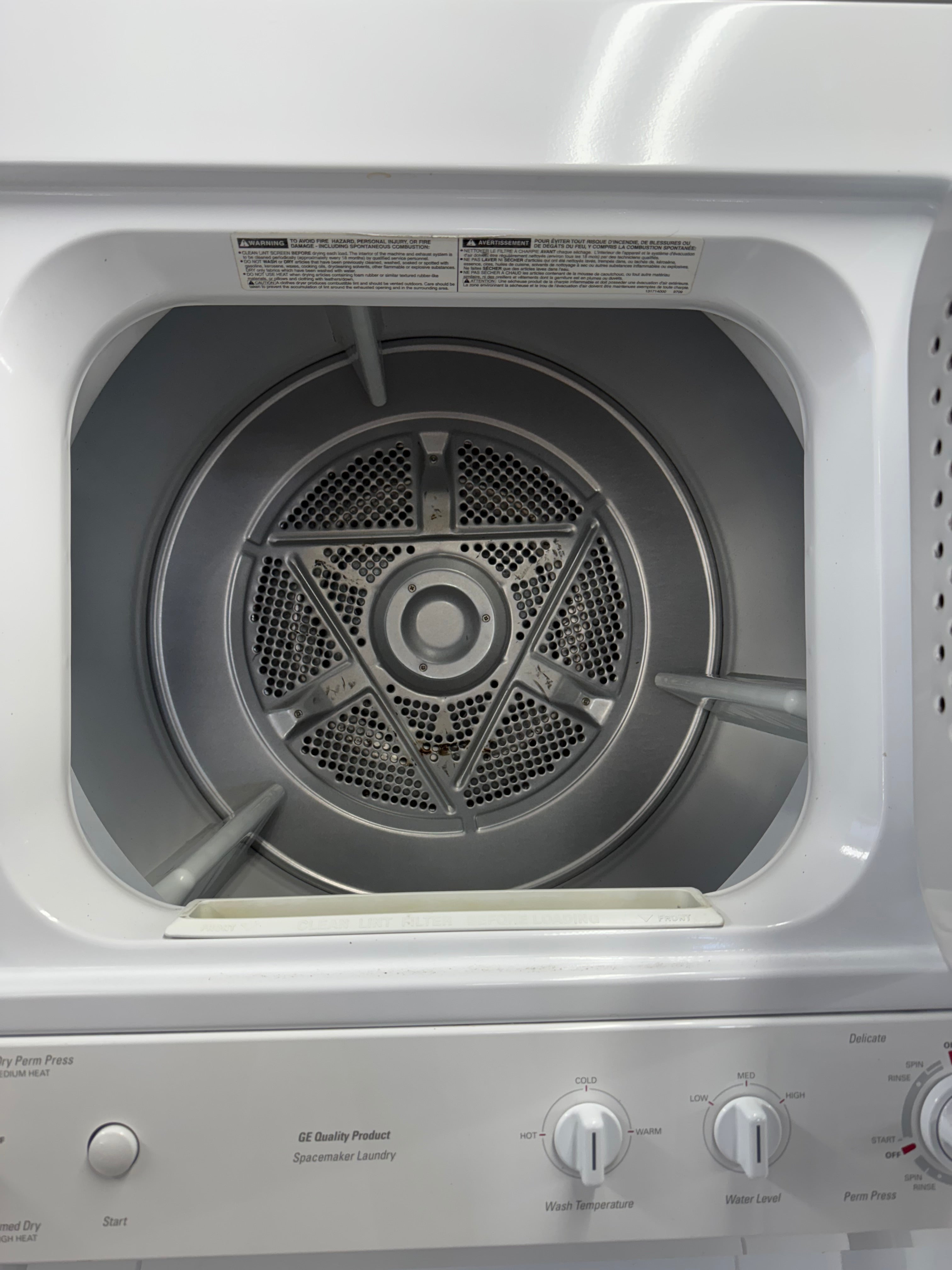 GE 27” Laundry Center - WSM27TDAWW