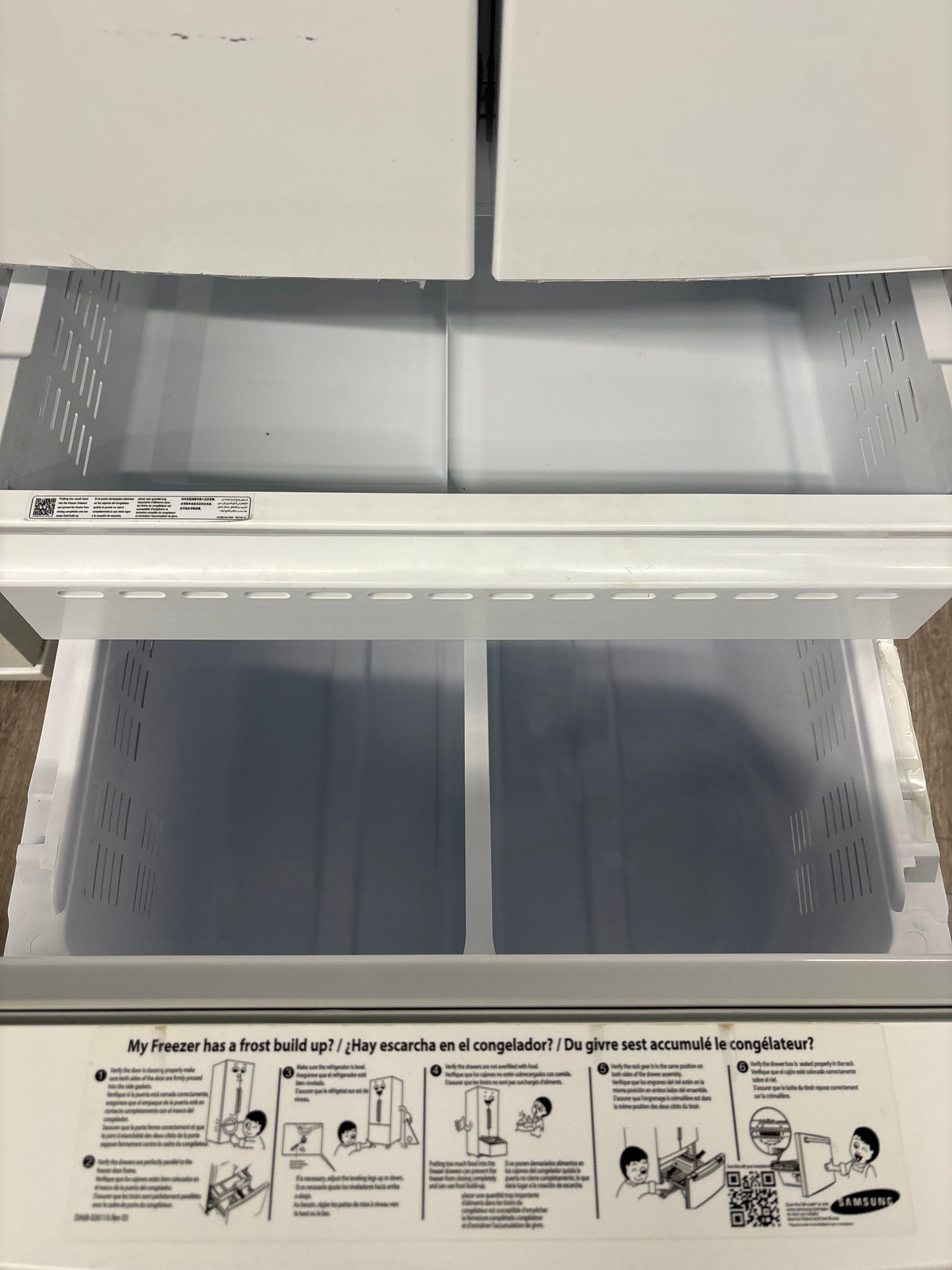 Samsung 30” French Door Refrigerator - RF220NCTAWW