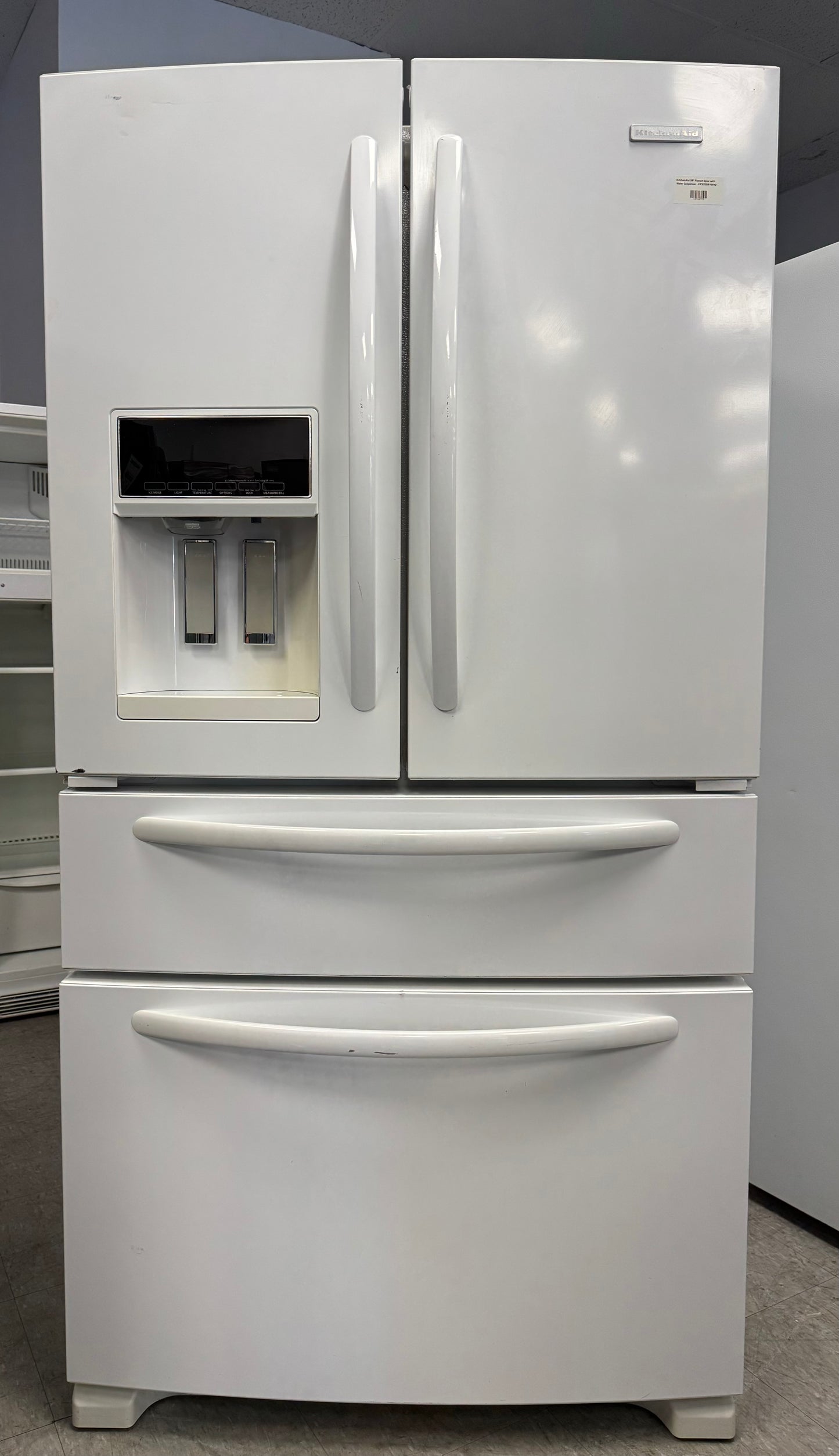 KITCHENAID 36” FRENCH DOOR WATER/ICE DISPENSER - KFXS25RYWH2