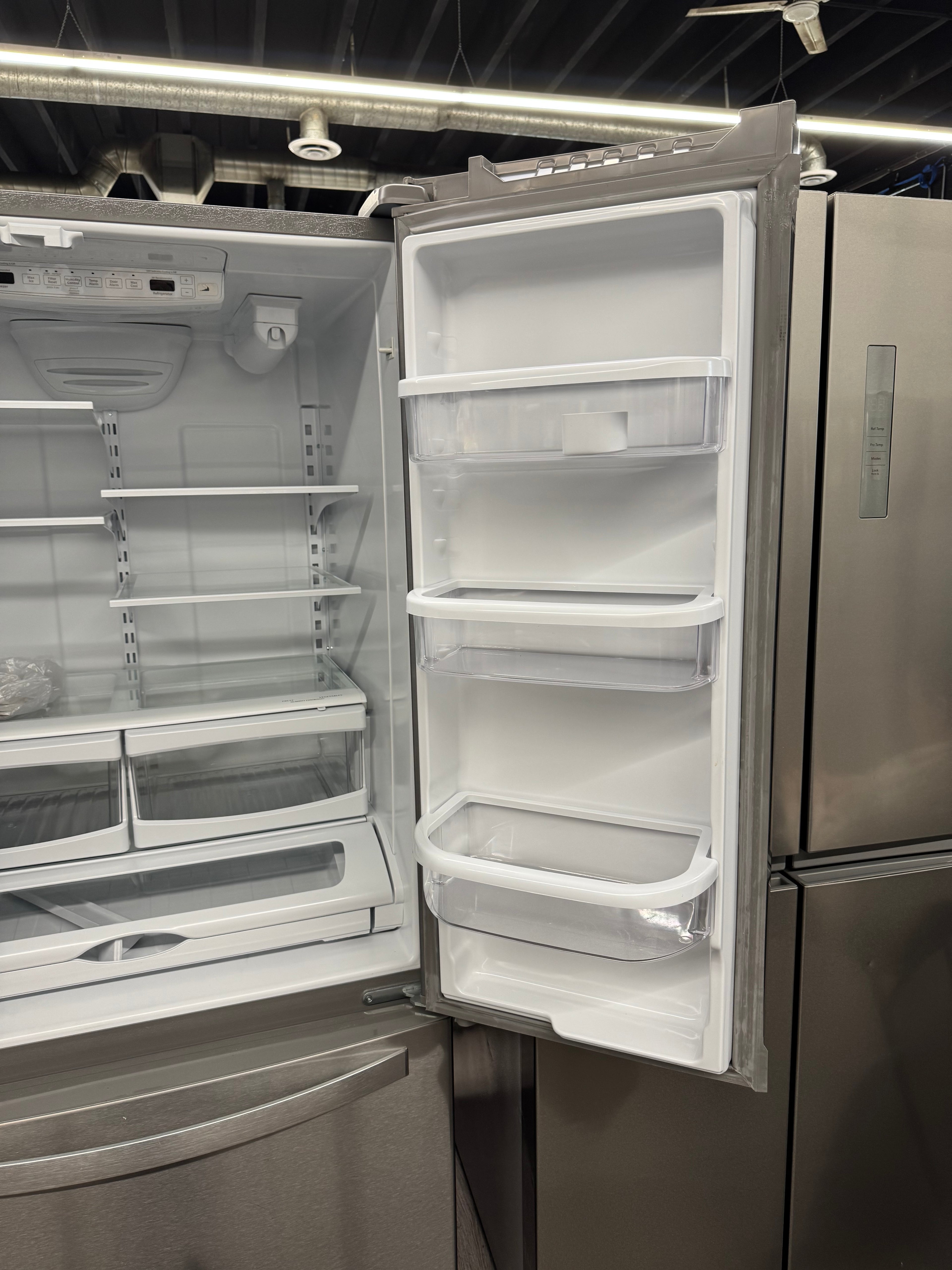 OPEN BOX - Whirlpool 33” French Door Refrigerator - WRFF5333PZ03