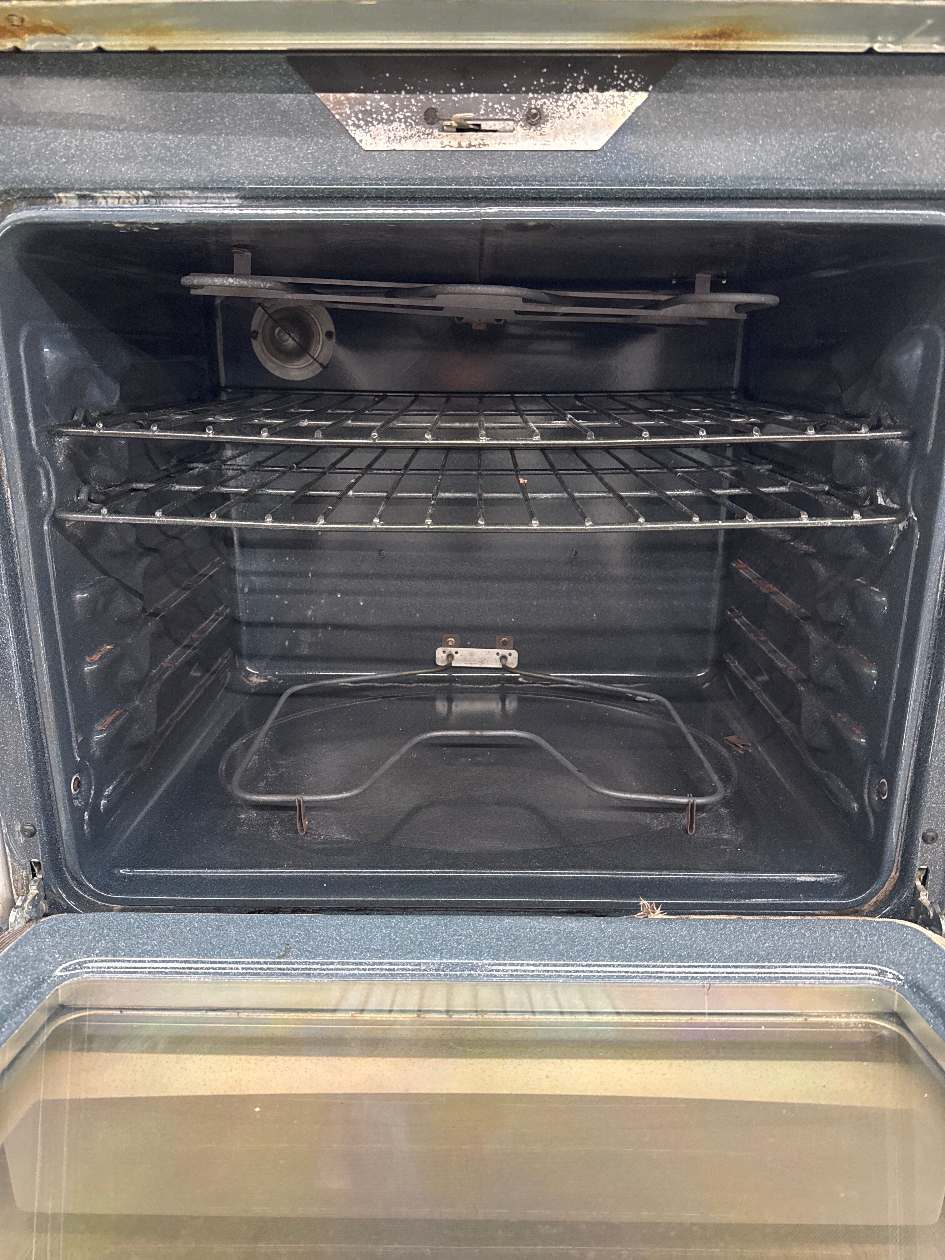 GE 30” Freestanding Glass Top Range - JCB900WK5WW