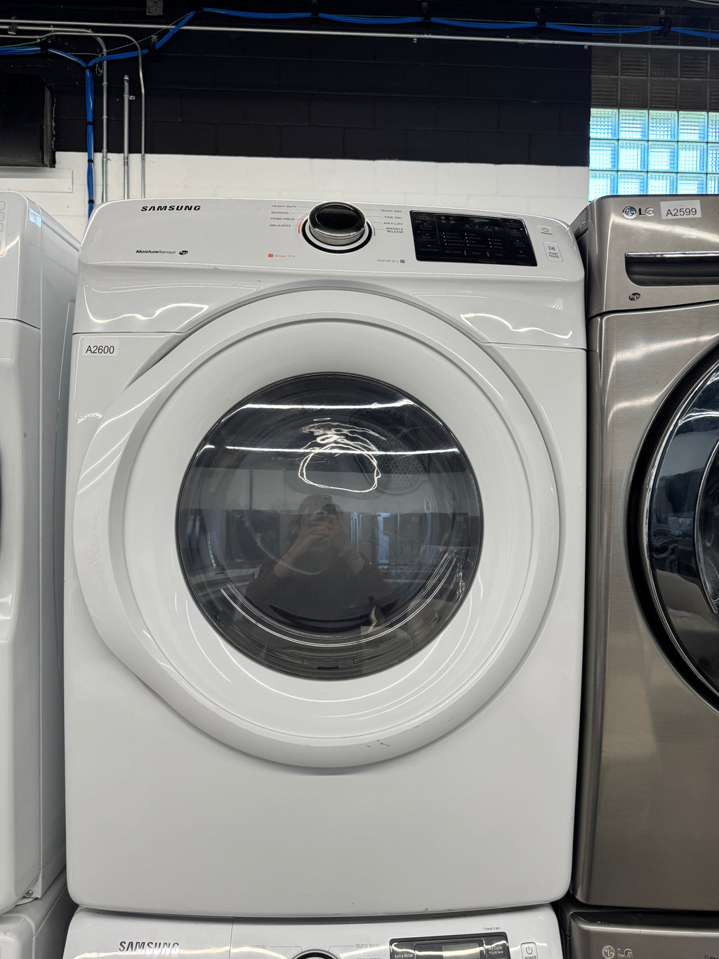 Samsung 27” Front Load Washer & Dryer Set – WF45M5100AW/A5 & DV42H5000EW/AC