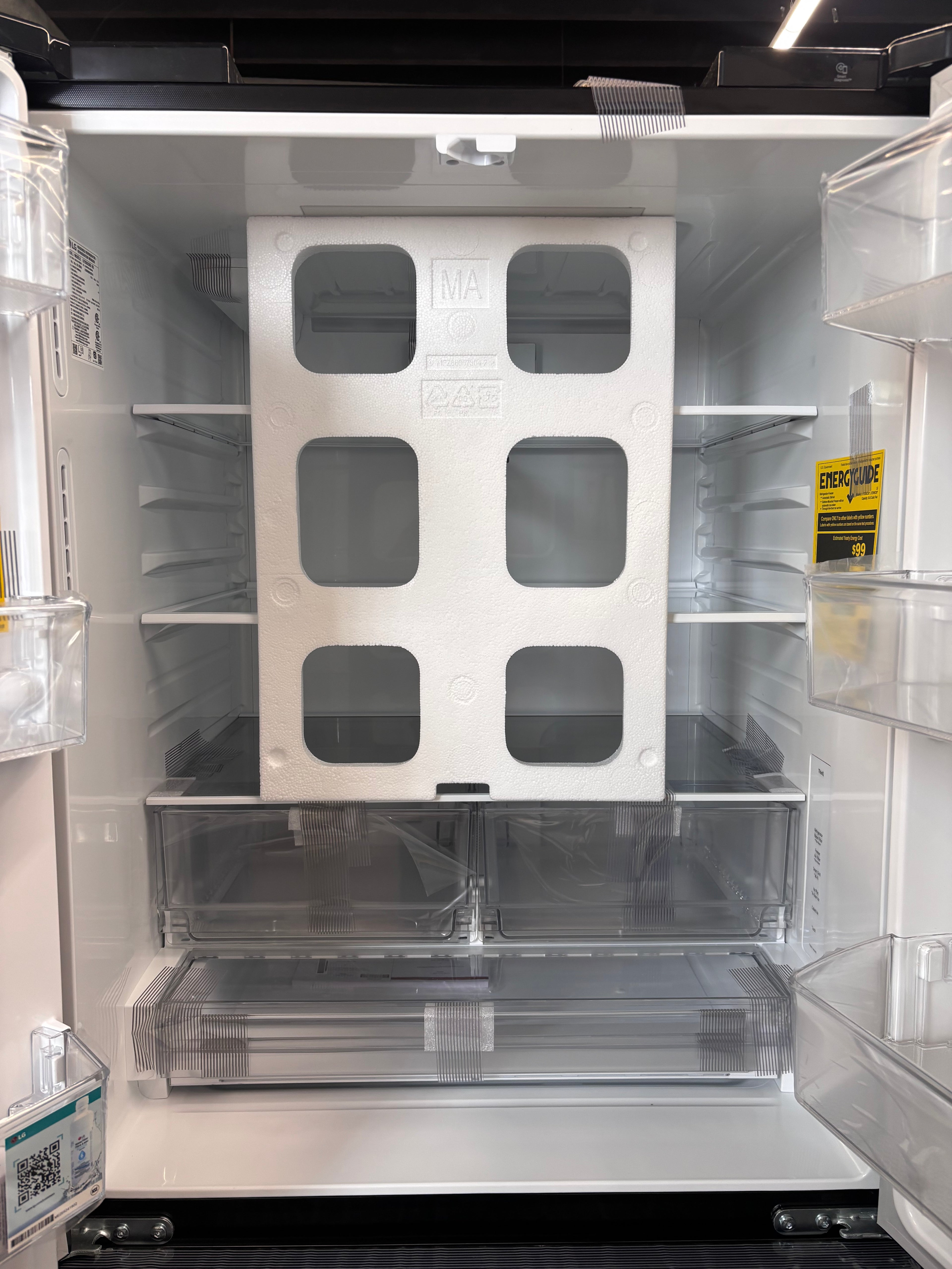 OPEN BOX - LG 33" French Door with Water & Ice Dispenser Refrigerator - LF25S6330D