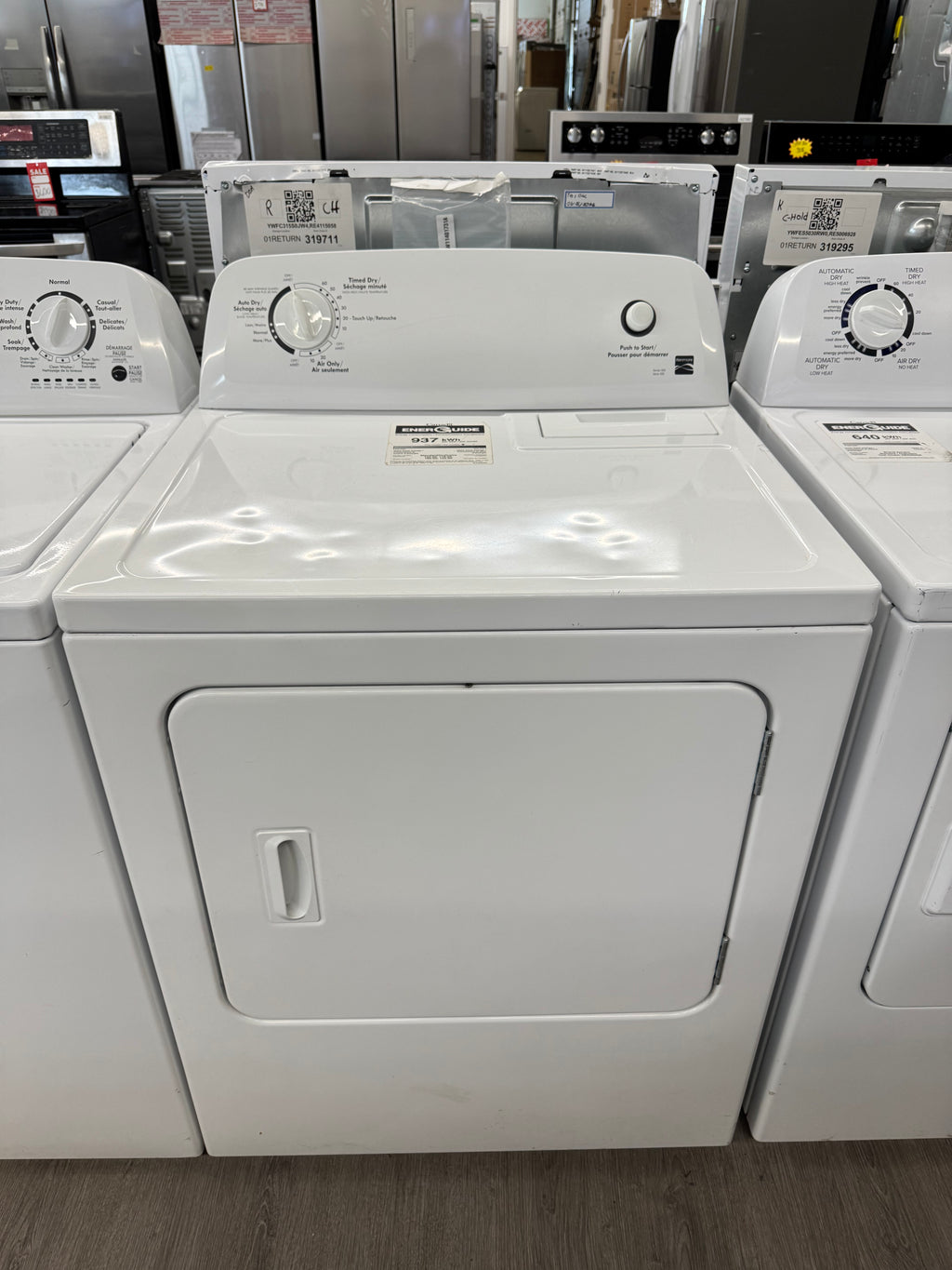 Kenmore 27” Top Load Washer & Dryer Set (110.20242510 & 110.C60242510)