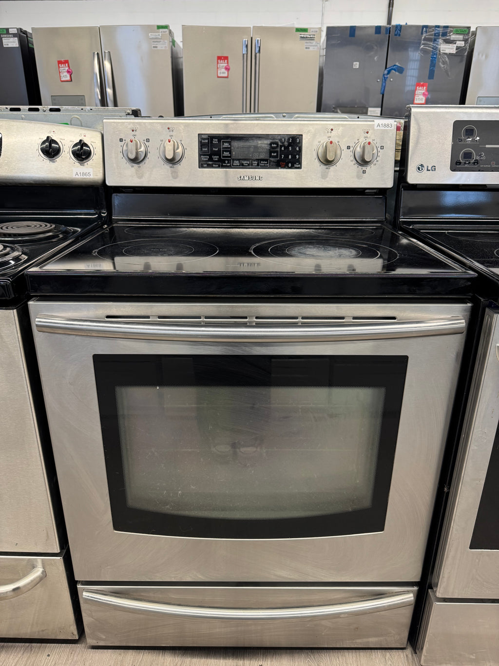 Samsung 30” Glass Top Range - FE-R700WX