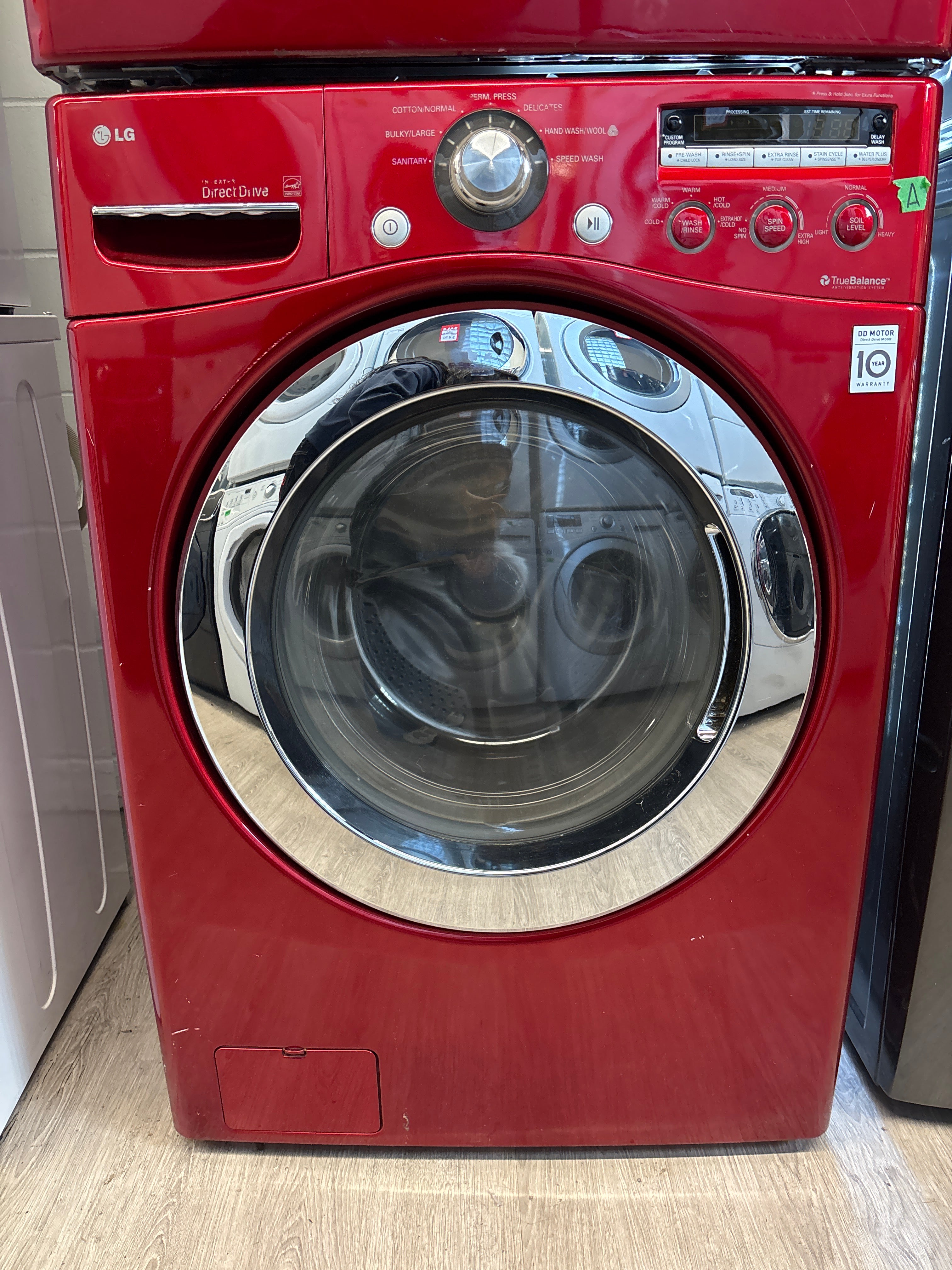 Used LG 27” Front Load Washer & Dryer Set - WM2150HR & DLE177RM