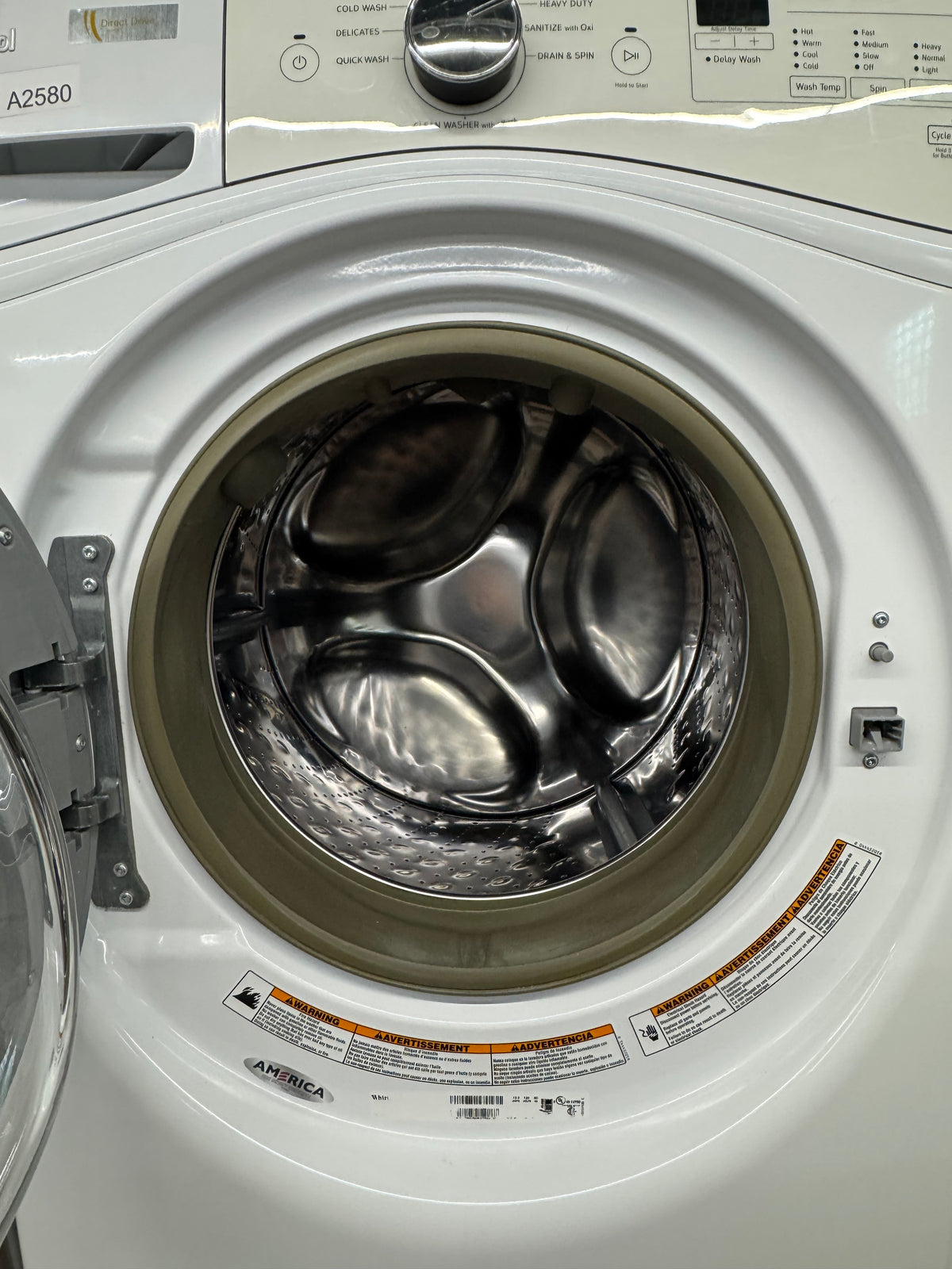 Whirlpool 27” Front Load Washer