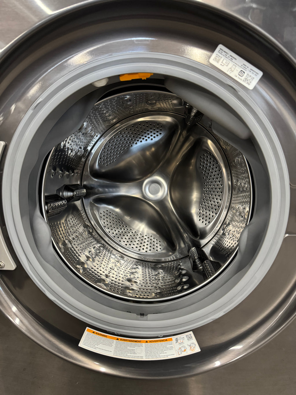 NEW - LG 27” All-In-One Washer Dryer Combo - WM6998HBA (1 Year Manufacturer Warranty)