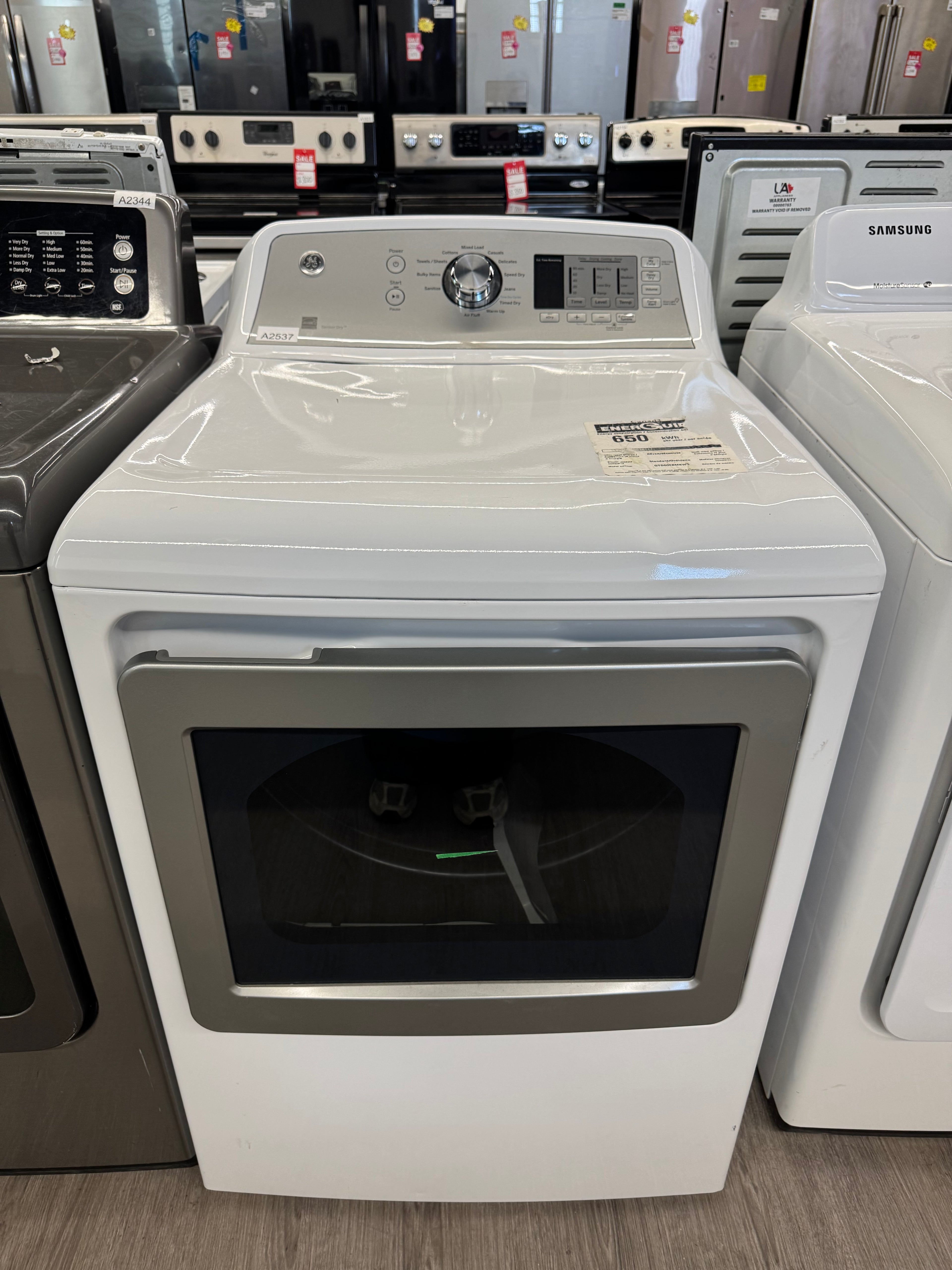 GE 27” Front Load Dryer - GTD65EBMK0WS