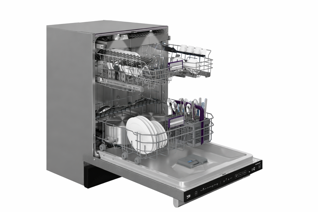 NEW - Beko 24" Tall Tub Dishwasher - DDT38532XHW