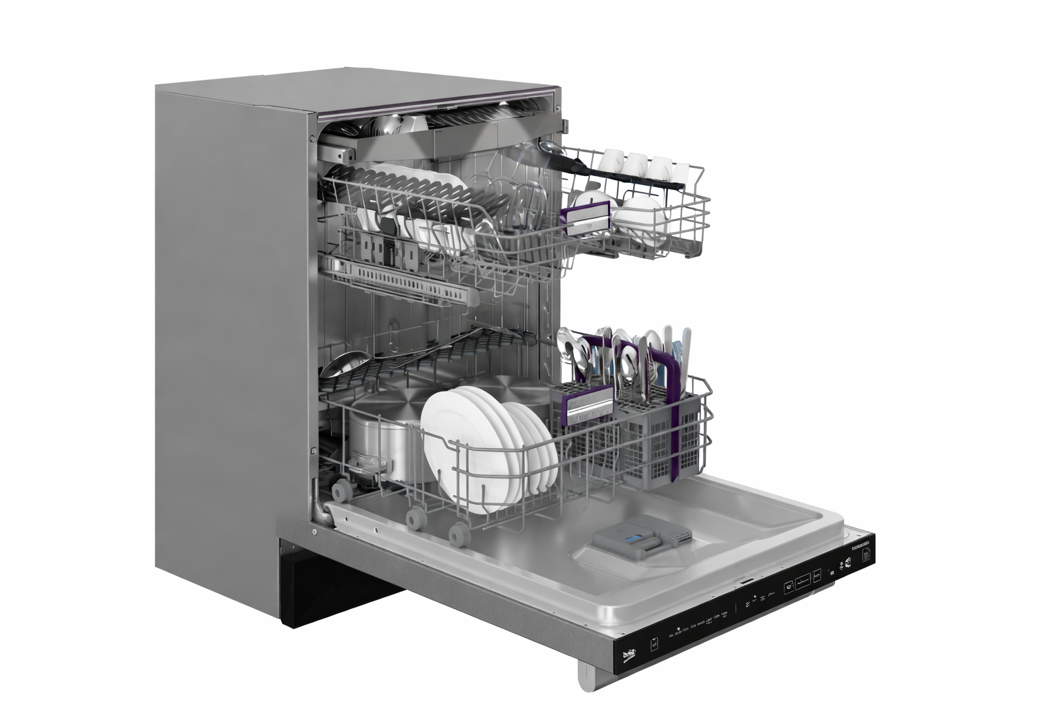 NEW - Beko 24" Tall Tub Dishwasher - DDT38532XHW