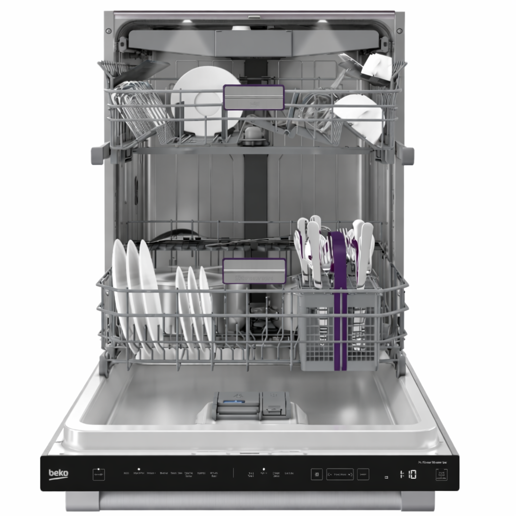 NEW - Beko 24" Tall Tub Dishwasher - DDT38532XHW