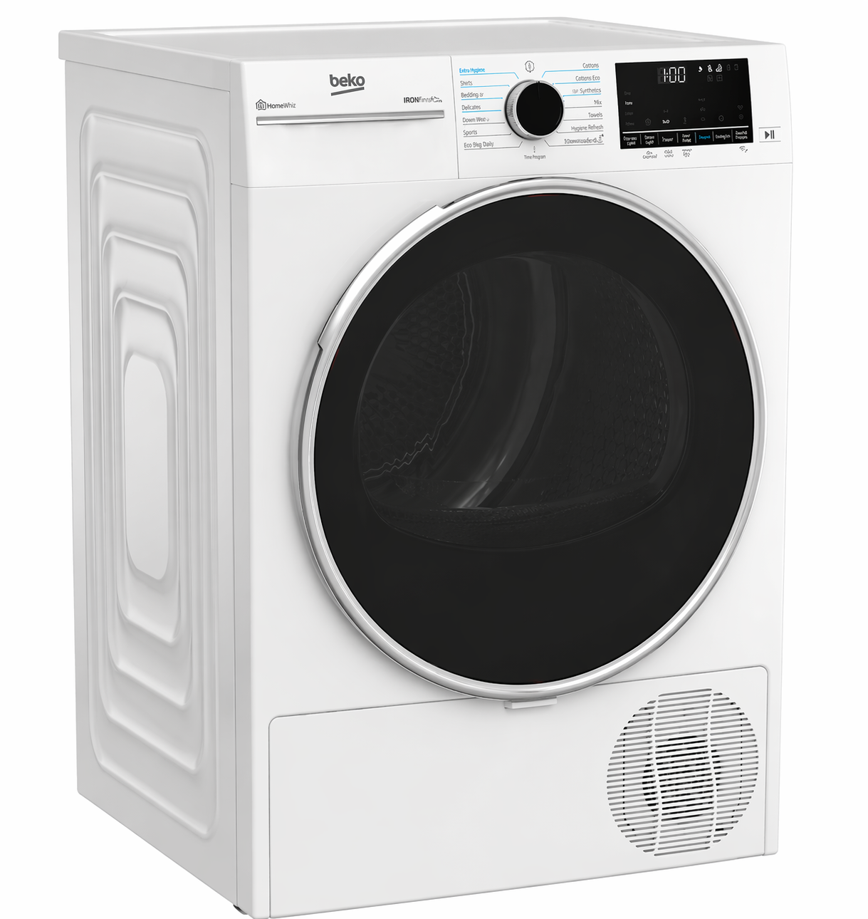 NEW - Beko 24" Front Load Washer & Ventless Dryer Set (WFTV10733XC & HPD24414W3)