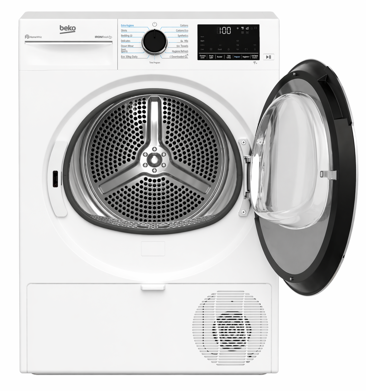 NEW - Beko 24" Front Load Washer & Ventless Dryer Set (WFTV10733XC & HPD24414W3)