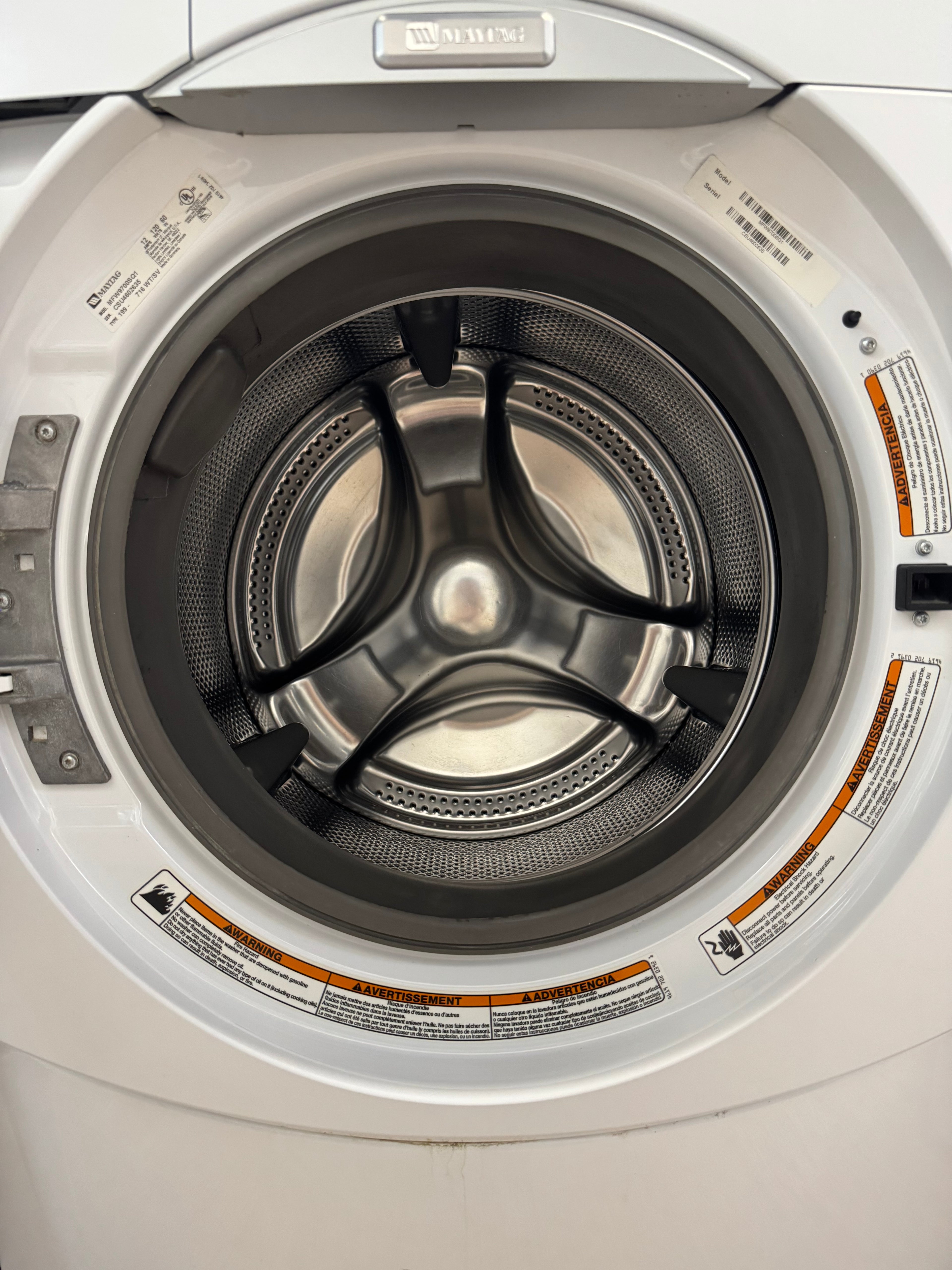 Maytag 27” Front Load Washer - MFW9700SQ1