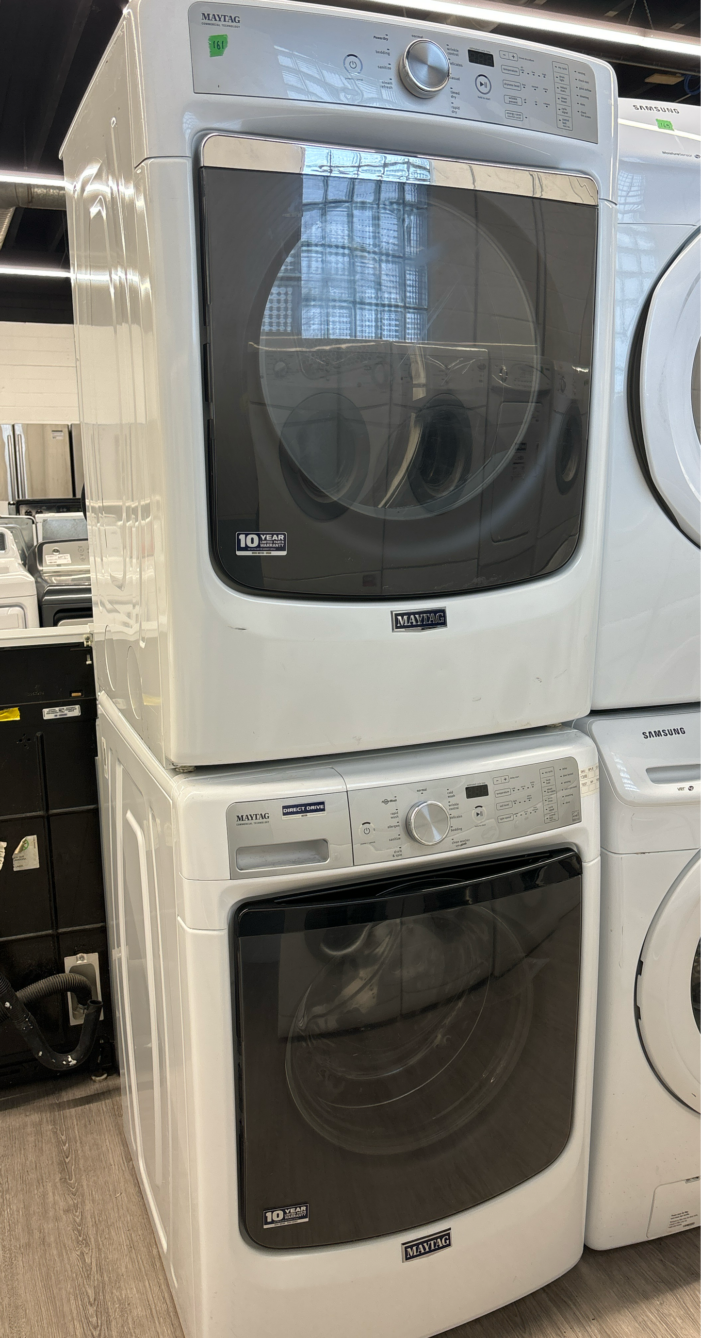 Maytag 27” Front Load Washer/Dryer Set