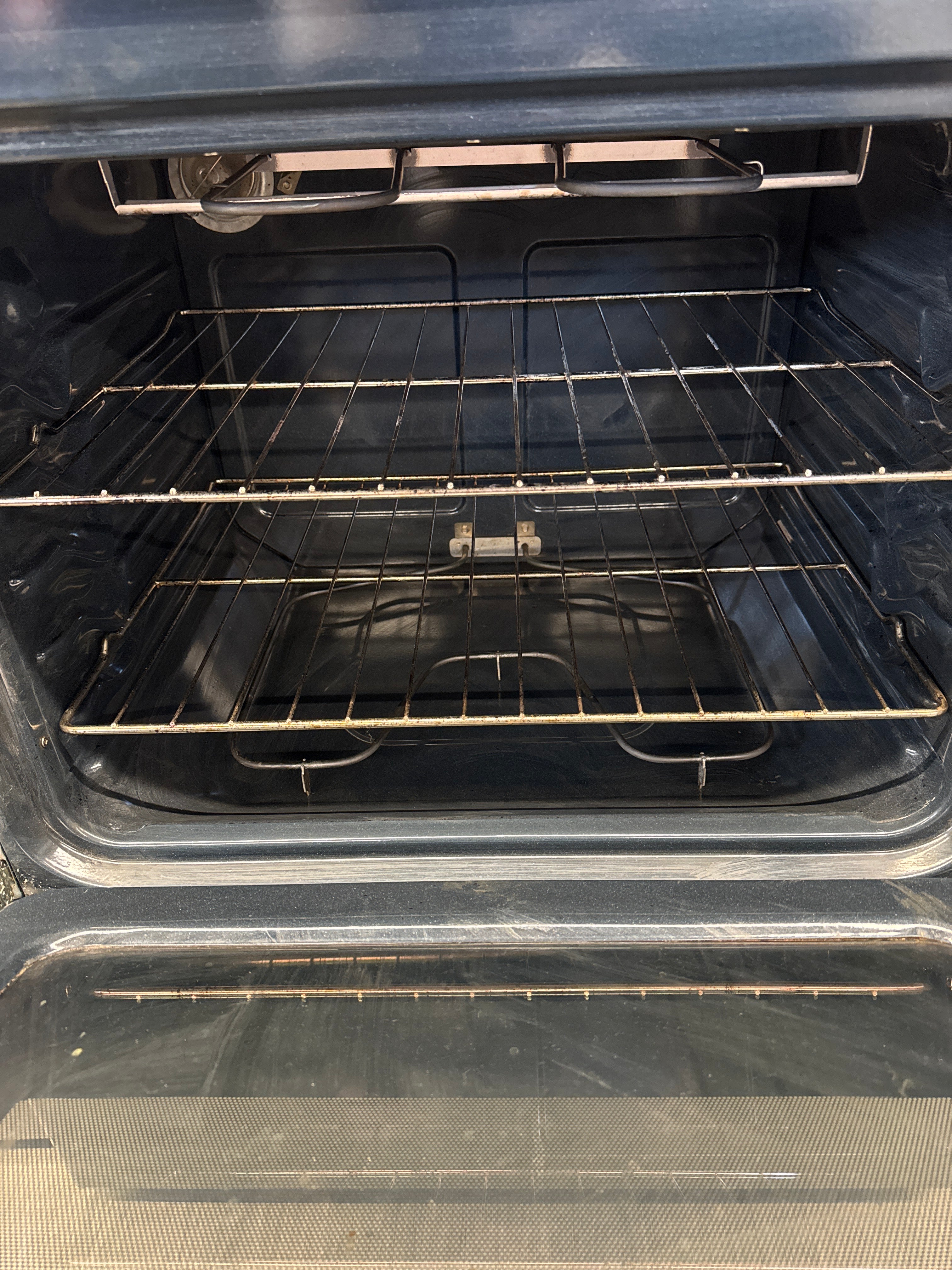 Insignia 30” Freestanding Glass Top Range - NS-RNE4BMSS9C