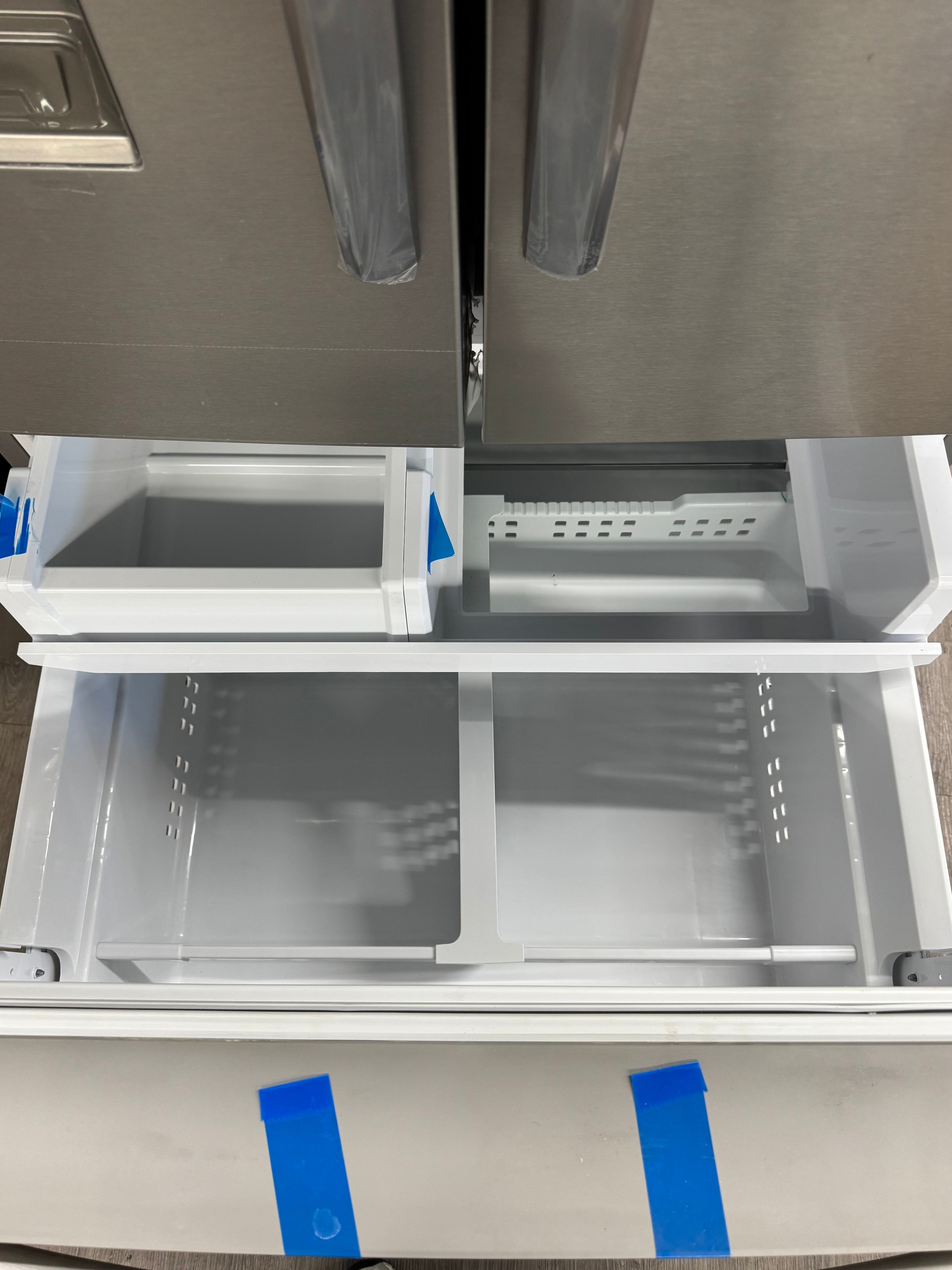 OPEN BOX - Frigidaire Gallery 36” French Door Refrigerator with Water & Ice Dispenser - GRFS2853AFB