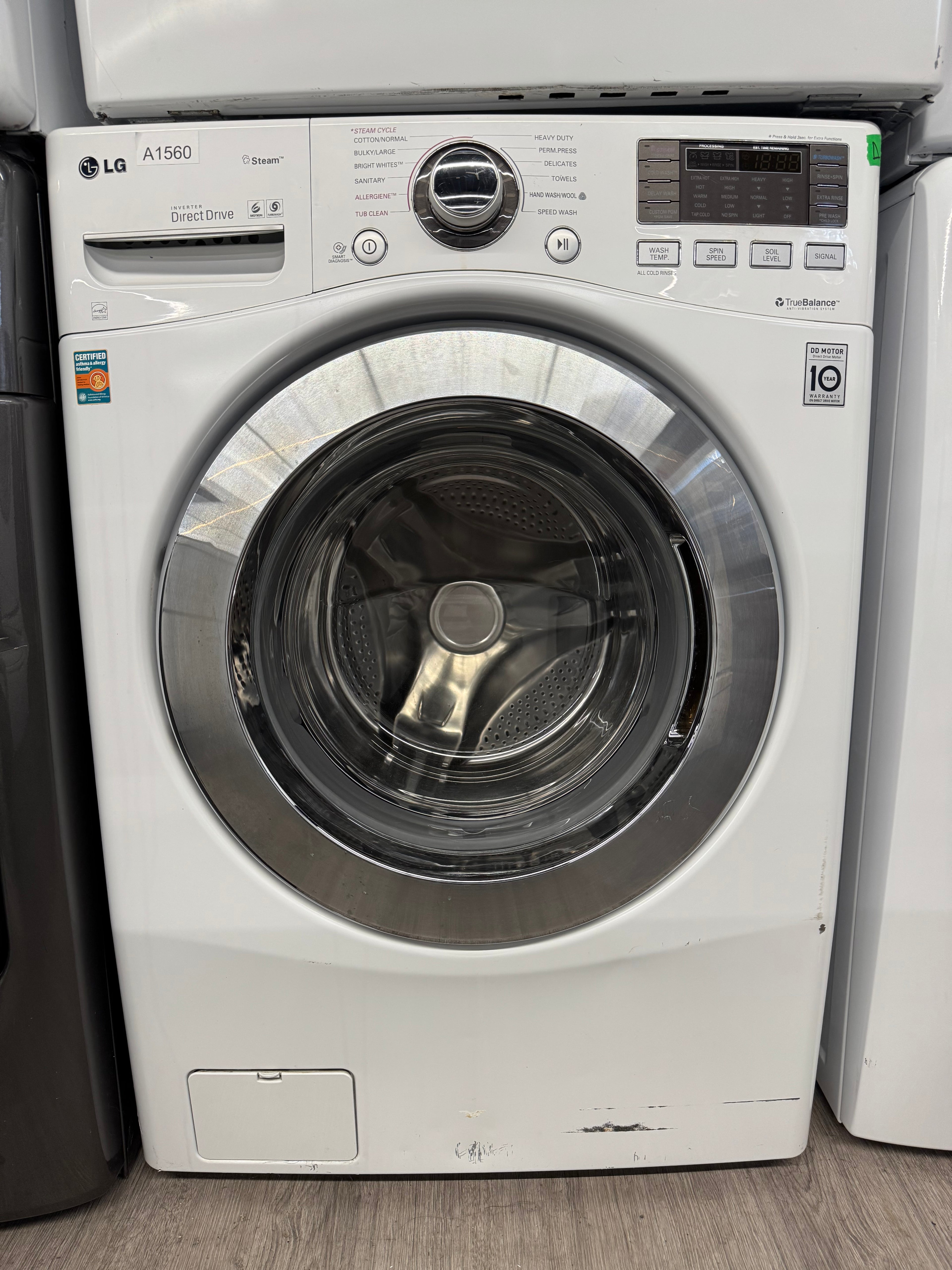 LG 27” Front Load Washer - WM3070HWA