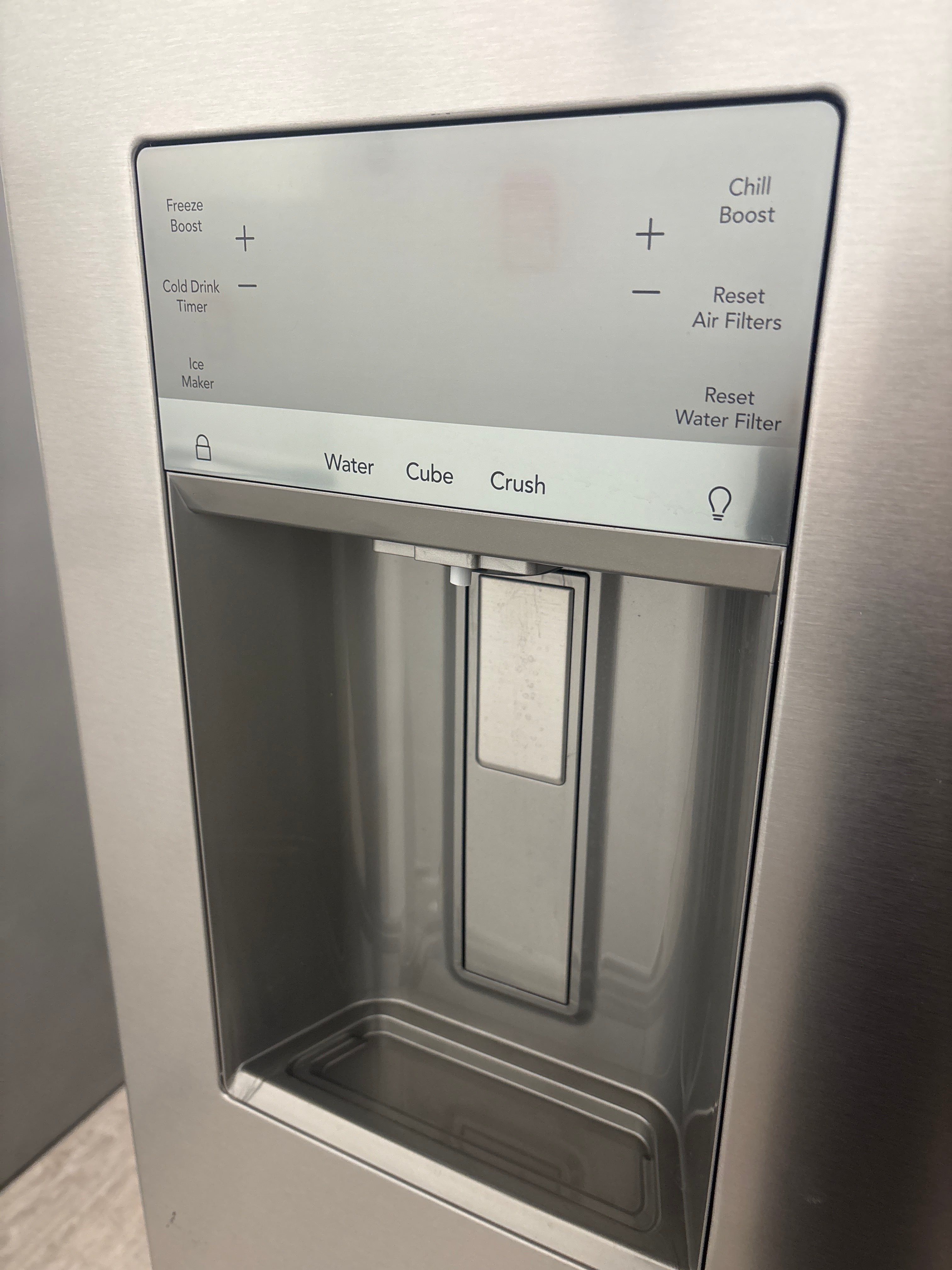 OPEN BOX - Frigidaire Gallery 36” French boor refrigerator with water & ice dispenser- GRFS2853AF6