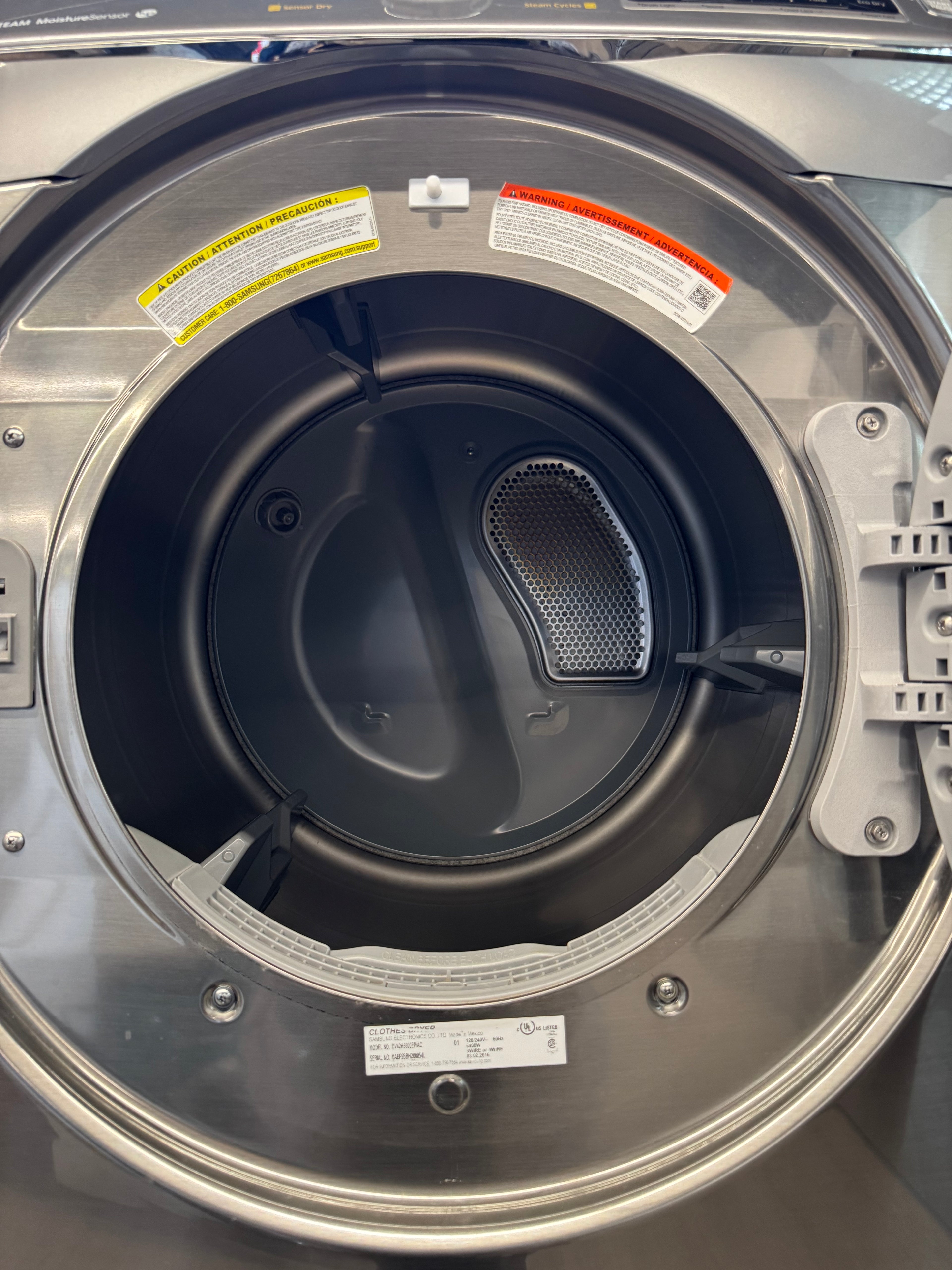 Samsung 27” Front Load Dryer - DV42H5600EP/AC