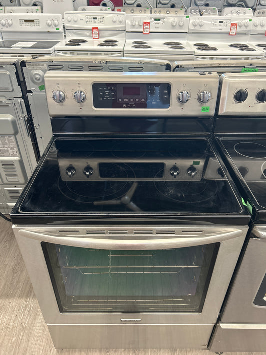 KitchenAid 30'' Glass Top Range - YKERS202BSS0