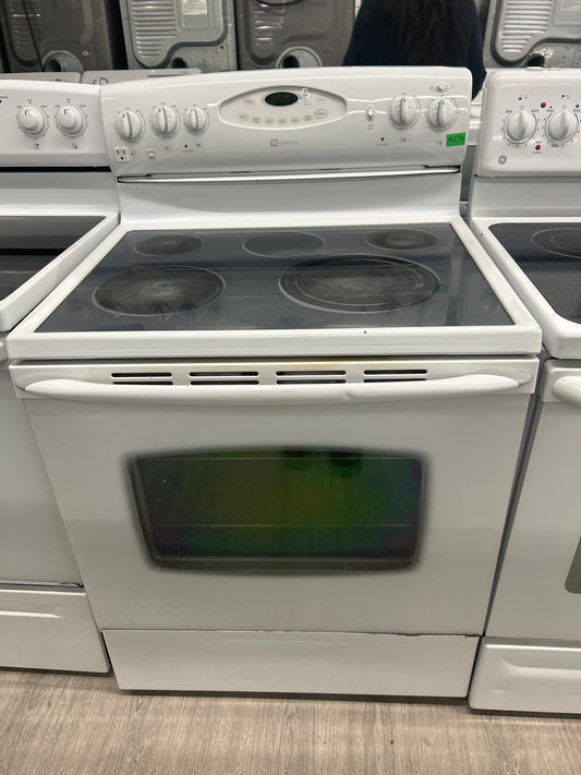 Maytag 30 Inch Glass top Range