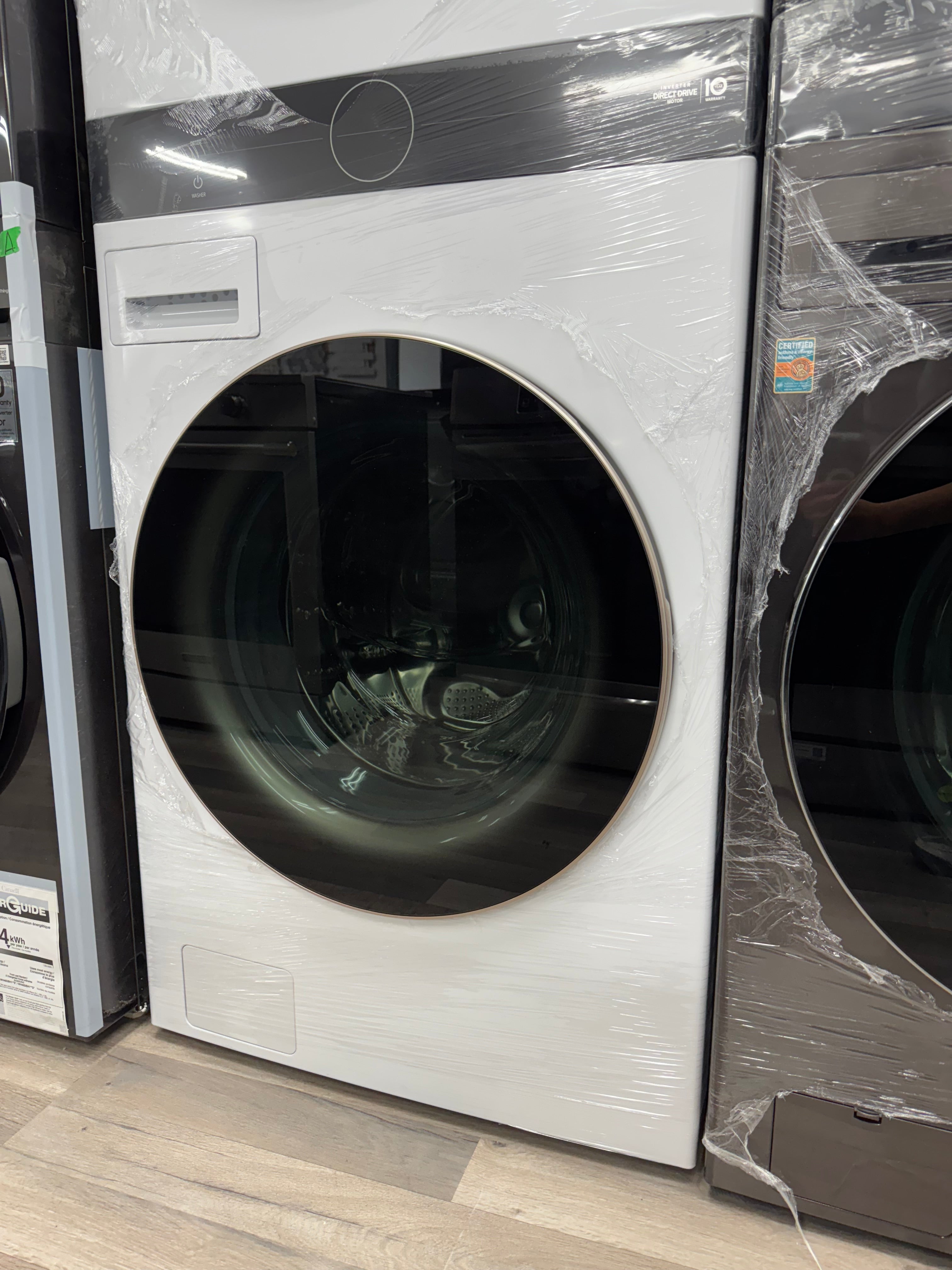 OPEN BOX - LG 27” Laundry Center - WKE100HWA - 1 YEAR LG WARRANTY