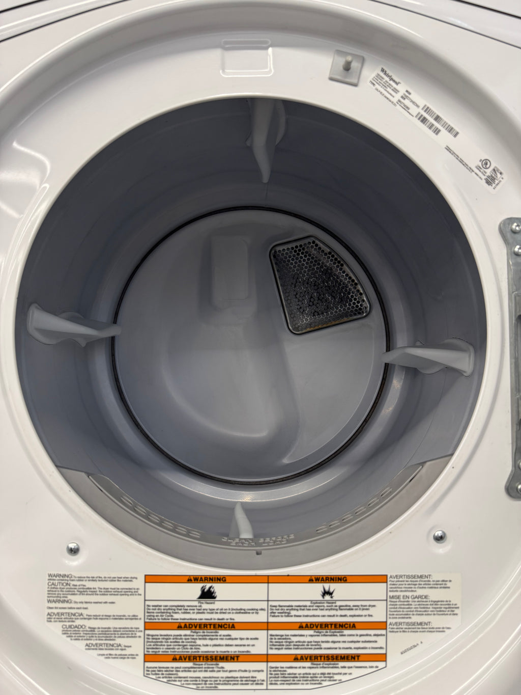 Whirlpool 27” Front Load Dryer - YWED72HEDW0