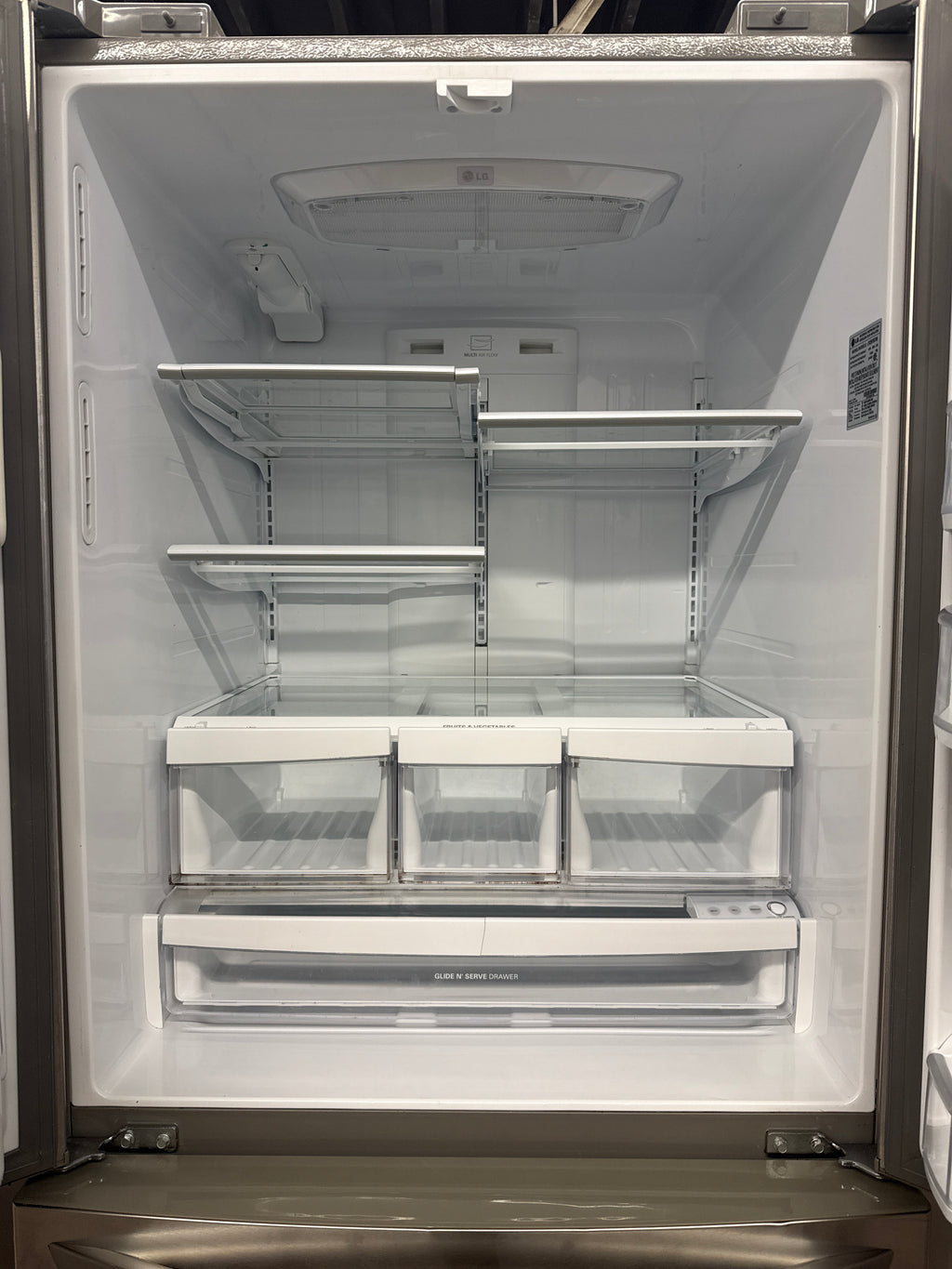 LG 33” French Door Refrigerator with Water & Ice Dispenser - LFX25978ST/00