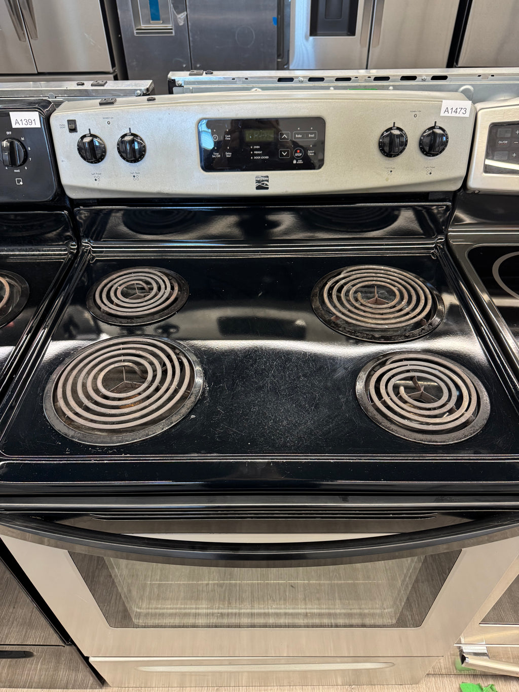 Kenmore 30” Freestanding Coil Top Range - 970.550962