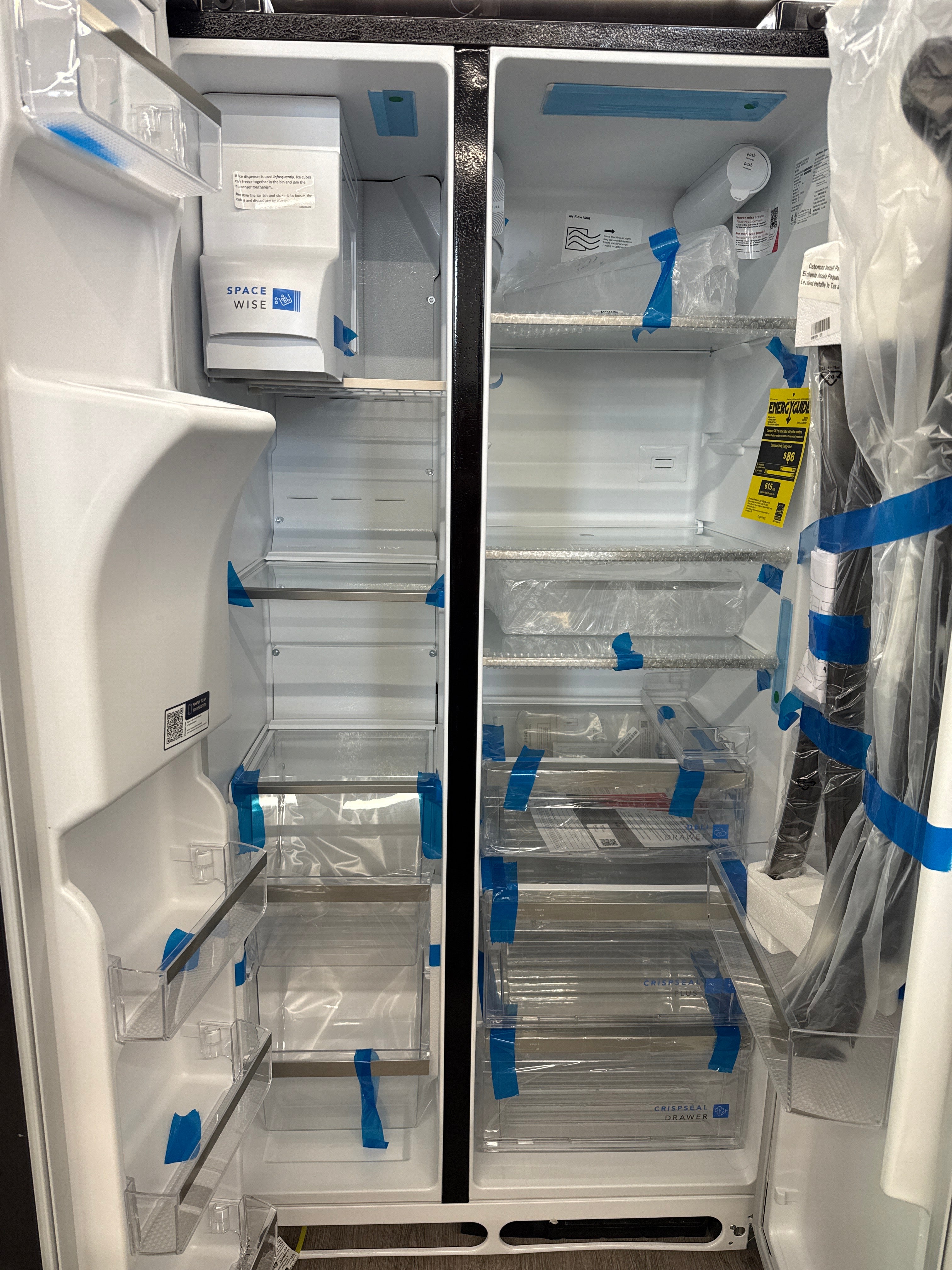 Open Box Frigidaire 36” Side By Side Refirigerator GRSC2352AD8