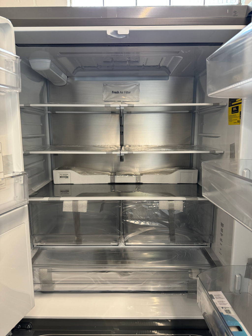 NEW - LG 36” Counter Depth French Door Fridge with Water & Ice Dispenser - LF24Z6530S (1 YEAR MANUFACTURER WARRANTY)