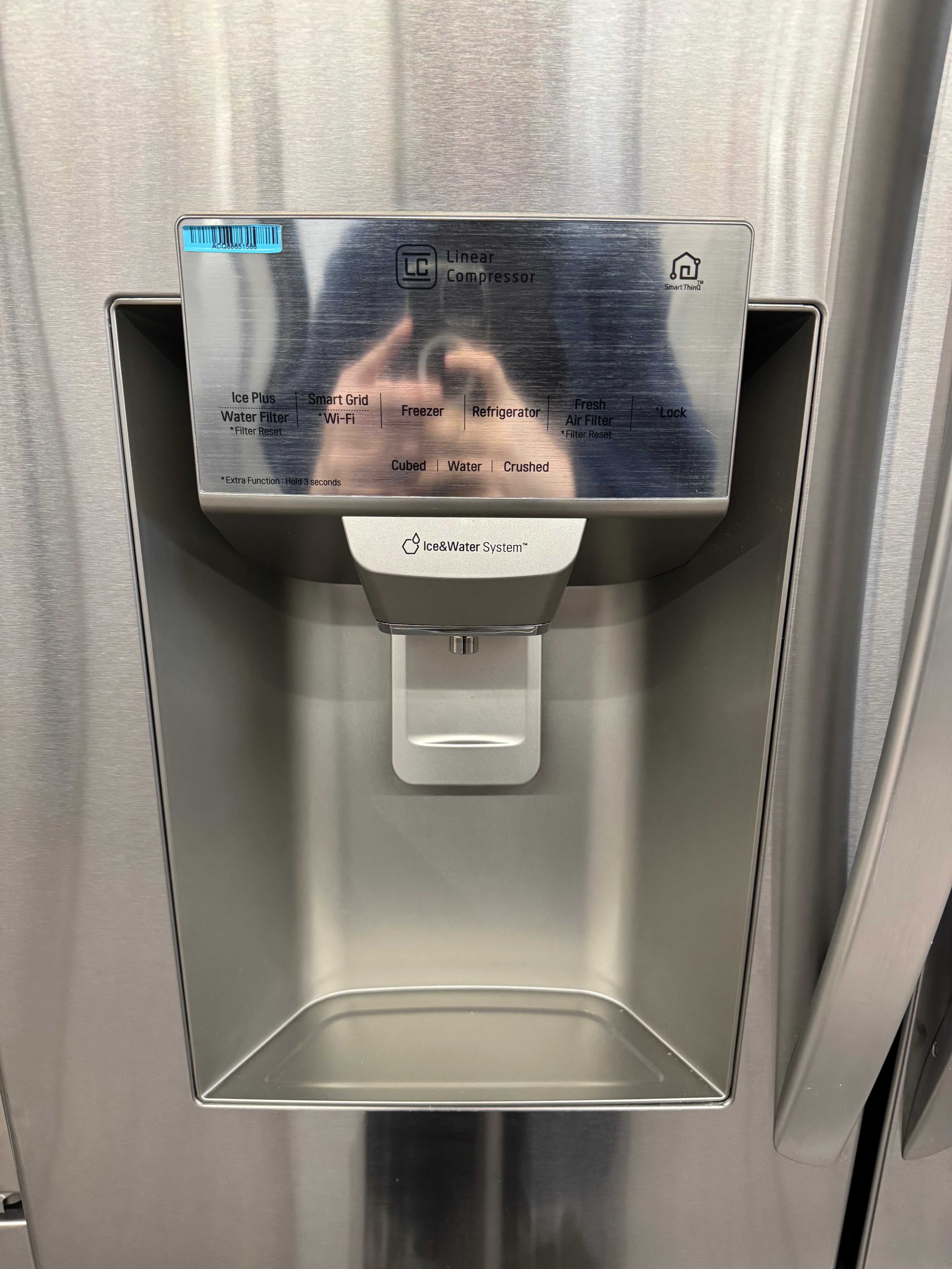 LG 36” French Door Refrigerator with Water & Ice Dispenser - LFXS28566S/02