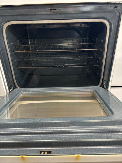 Maytag 30” glass top range - YMER7685BW/0