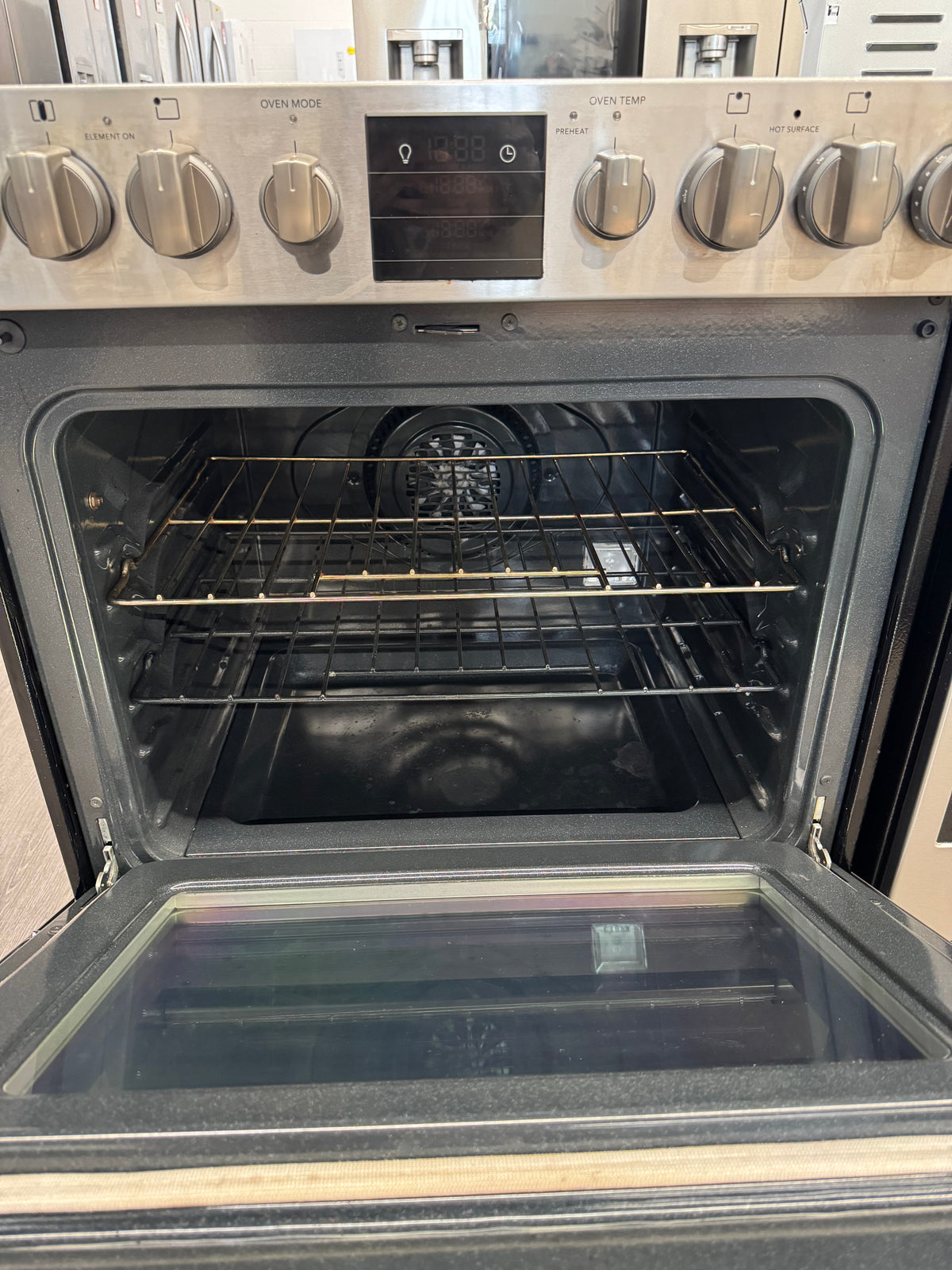 Frigidaire 30” Slide-in Glass Top Range - PCFE307CAFB