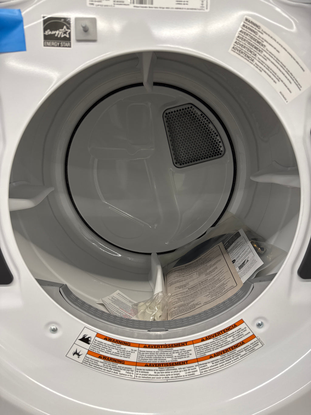 OPEN BOX - WHIRLPOOL 27” Ventless High Capacity Dryer- YWHD560CHW2