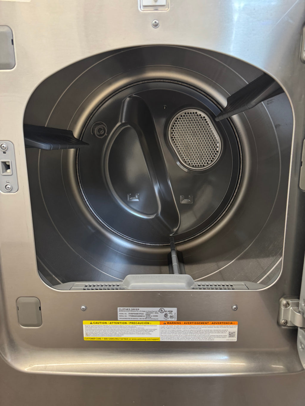 Samsung 27” Top Load Washer & Dryer Set (WA50F9A8DSP/A2 & DV50F9A8EVP/AR)