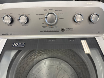 MAYTAG 27” Glass Top Load Washer -MVWX655DW2