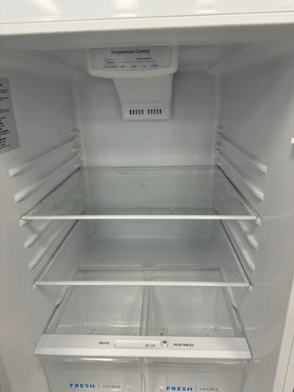 FRIGIDAIRE 24” TOP FREEZER FRIDGE - FFET1222UW