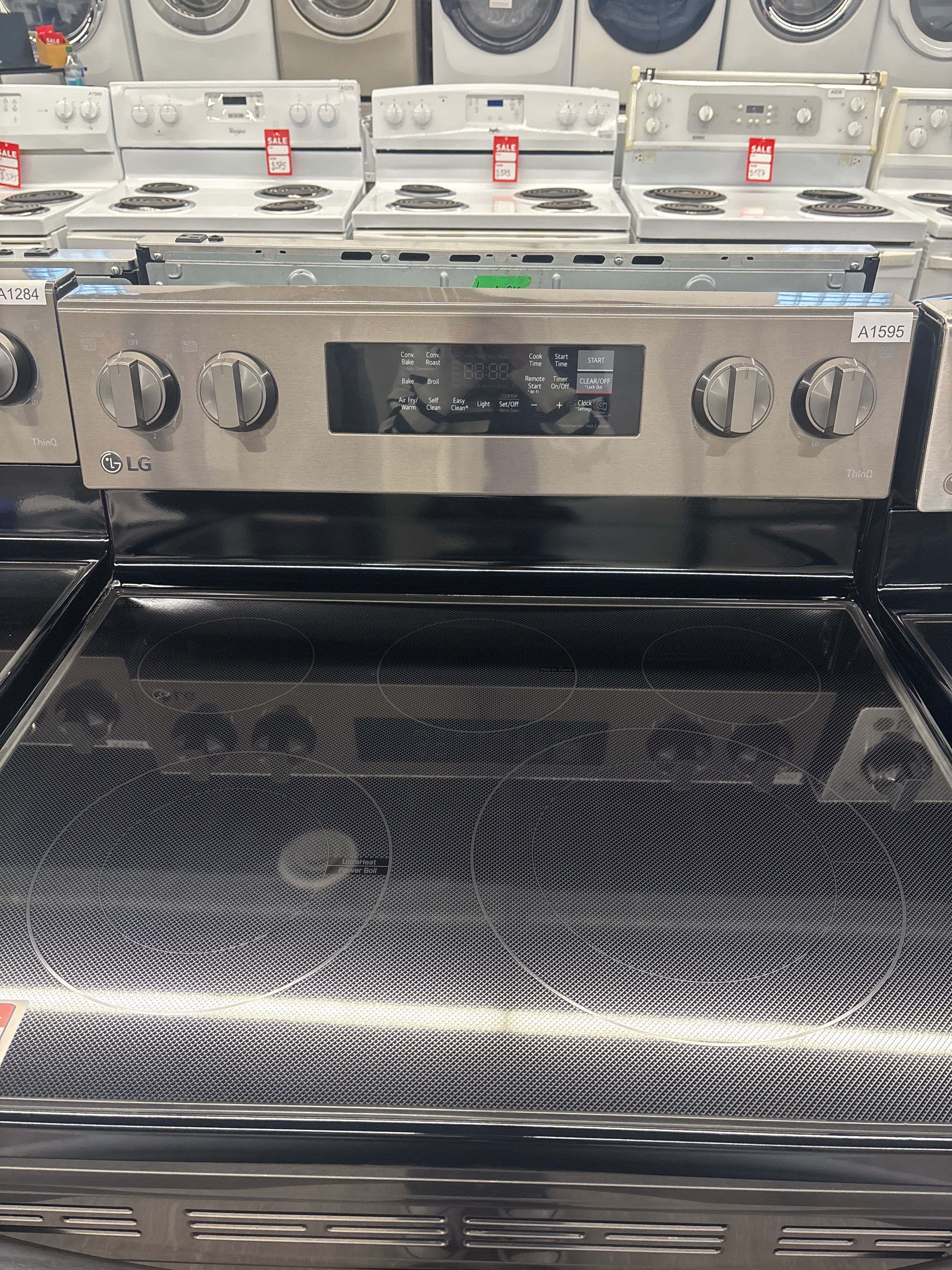 LG 30” Freestanding Glass Top Range - LREL6323D ( 1 YEAR MANUFACTURER WARRANTY)