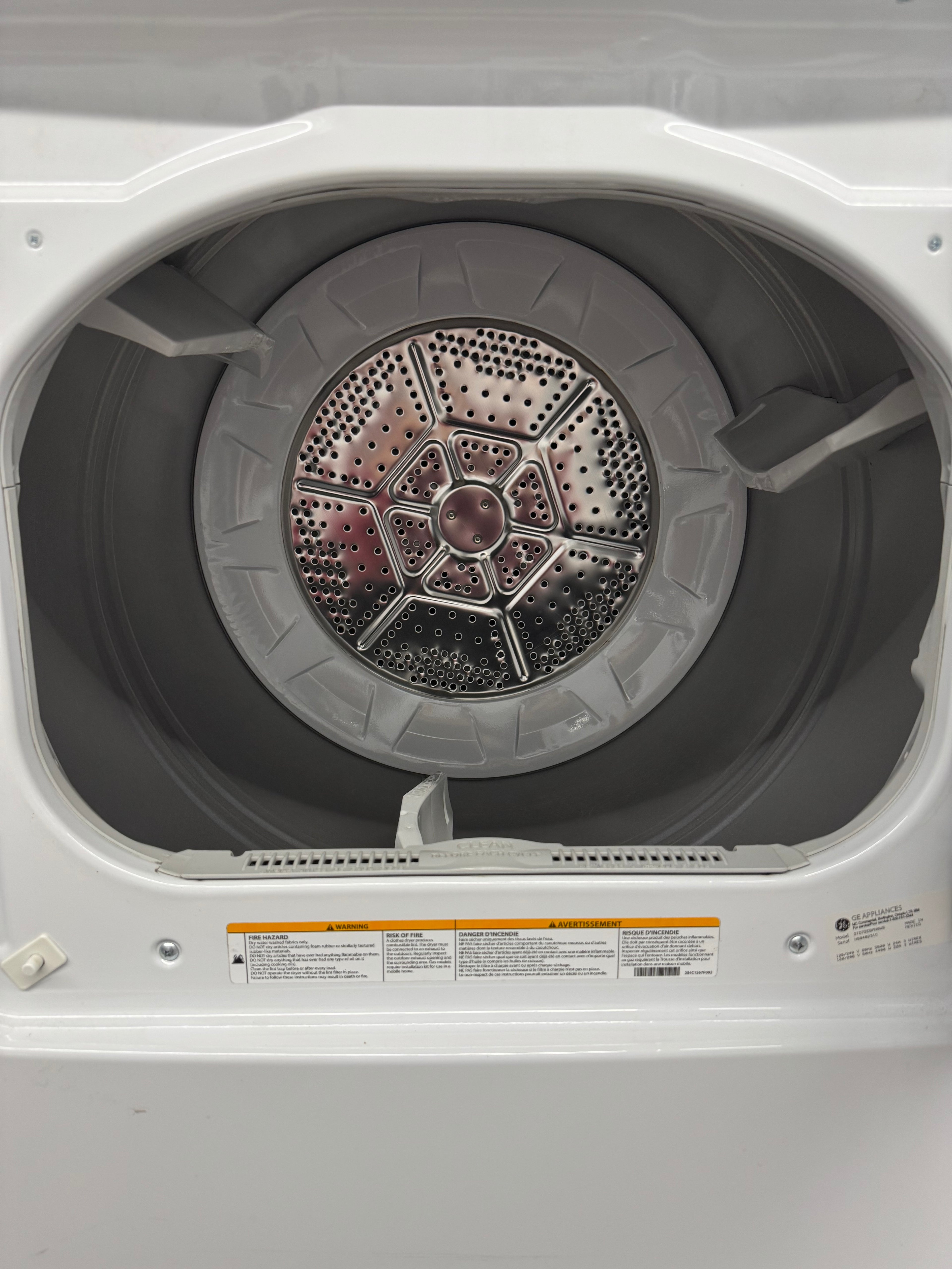 GE 27”  Front Load Dryer - GTD72EBMN0WS