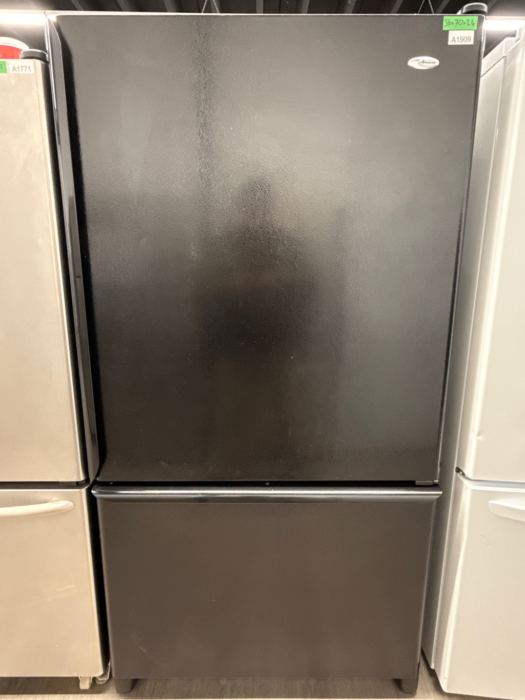 Amana 36” Bottom Freezer Refrigerator - ARB8057CB