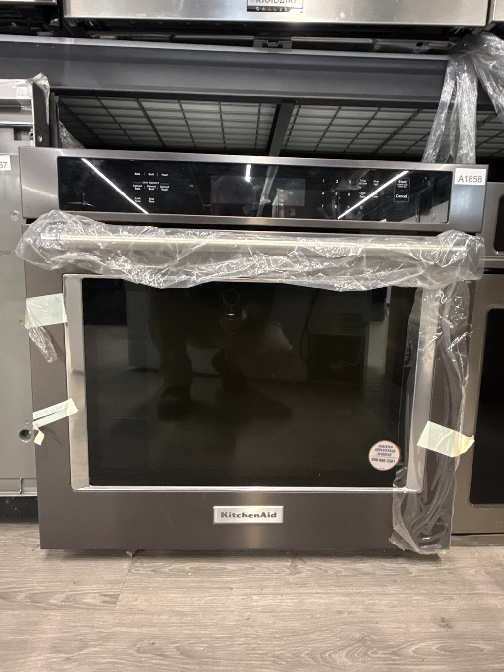 OPEN-BOX - KitchenAid 30" Single Wall Oven - KOSE500EBS20