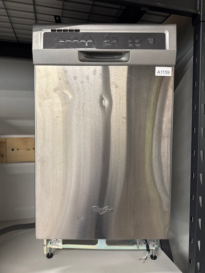 Whirlpool 18" Stainless Steel Dishwasher WDF518SAFM