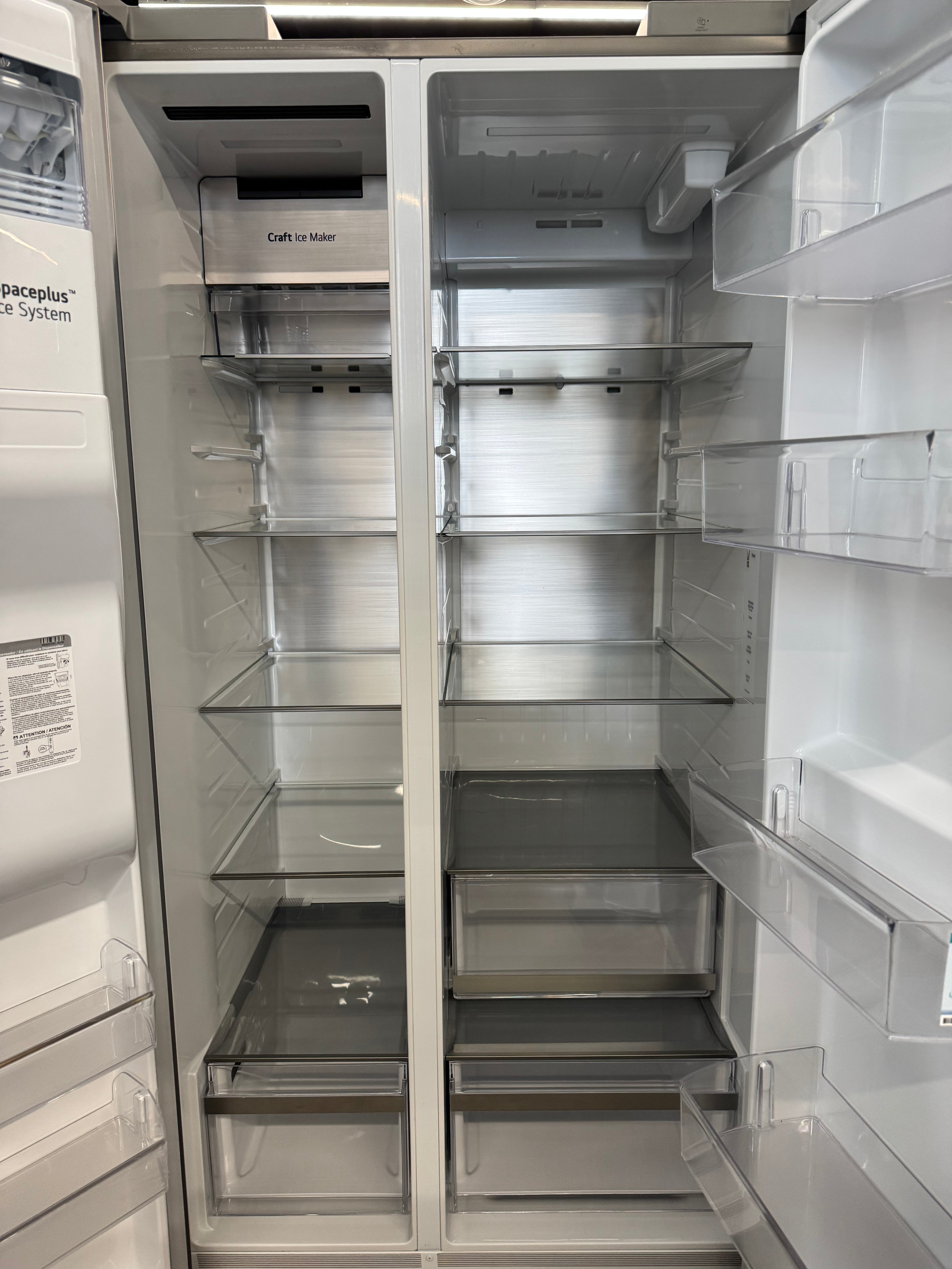 OPEN BOX - LG 36” Side by Side with Water & Ice Dispenser - LL27T3530S/01