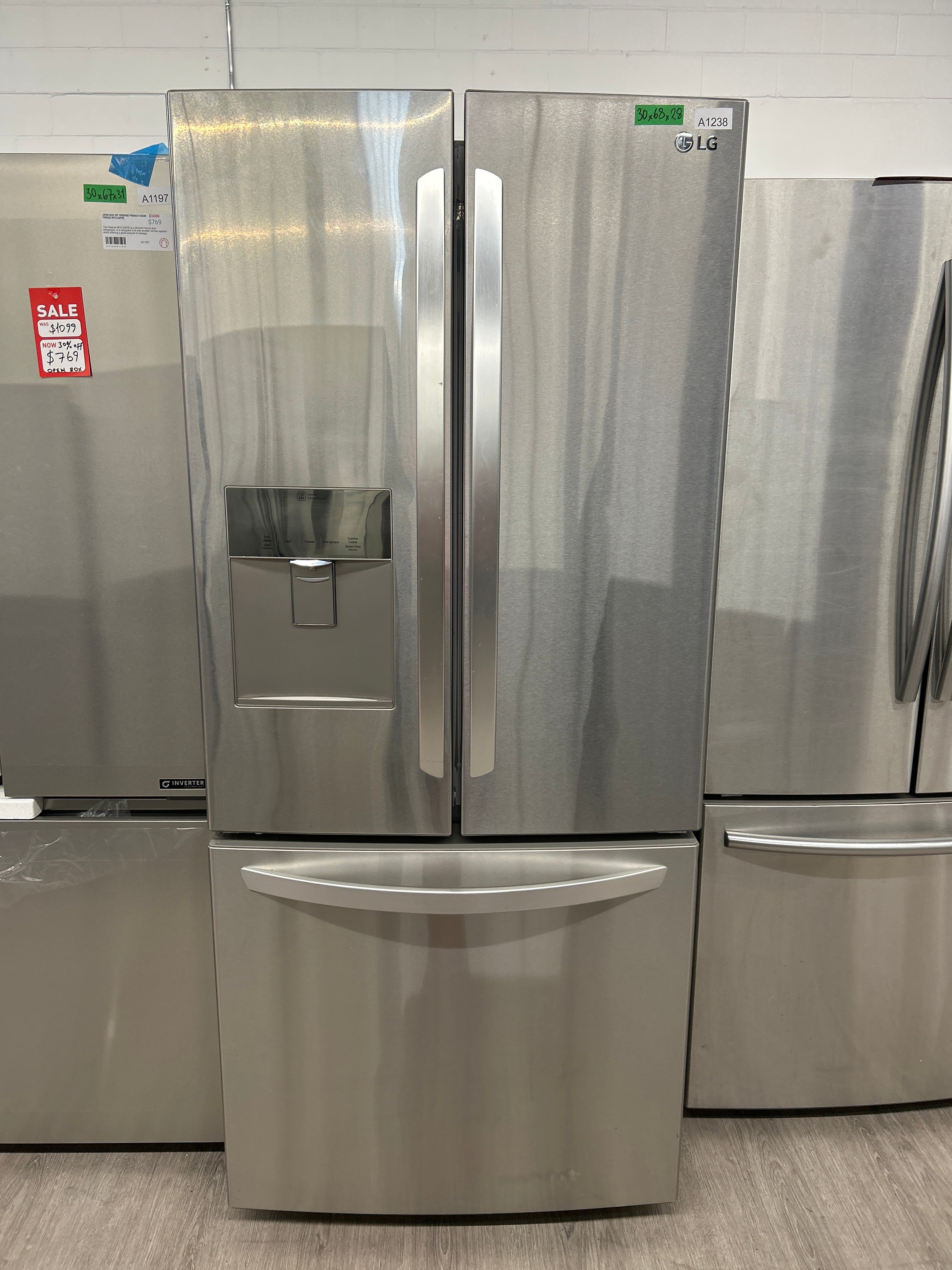 LG 30” French Door Refrigerator - LFD22786ST